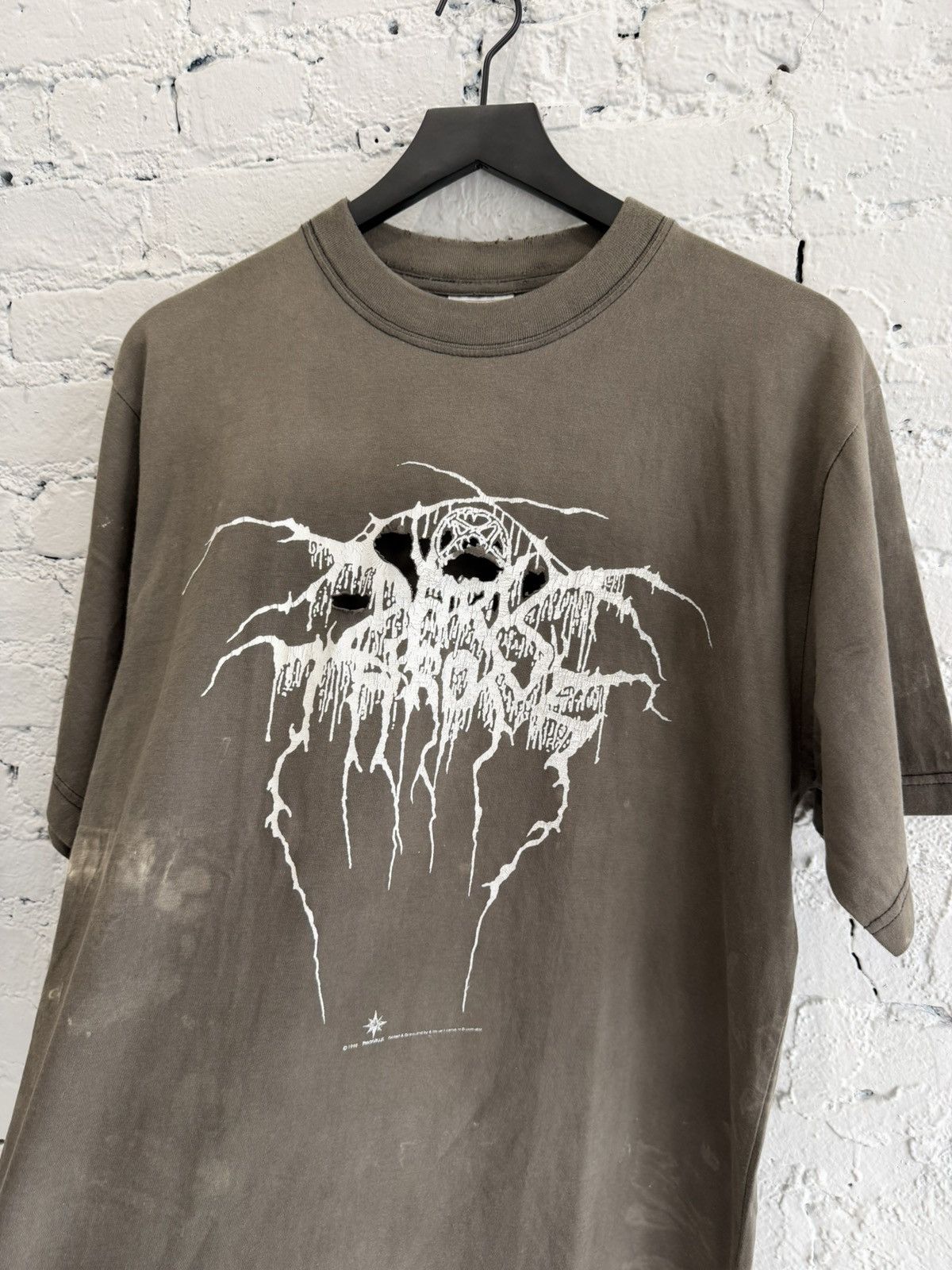 Vintage 1998 DARK THRONE ‘AS WOLFS AMONG SHEEP’ TEE Size US XL / EU 56 / 4 - 2 Thumbnail