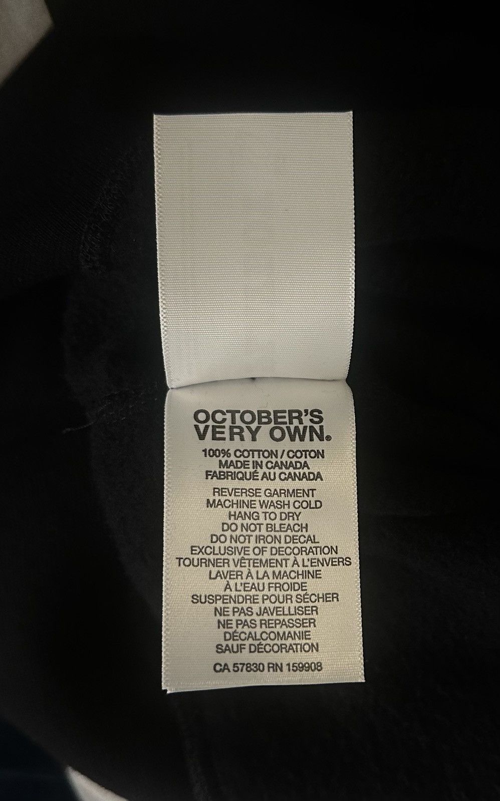 October's Very Own OVO x Playboy Pin-Up Hoodie – Black – Size M – Brand New Size US M / EU 48-50 / 2 - 4 Thumbnail