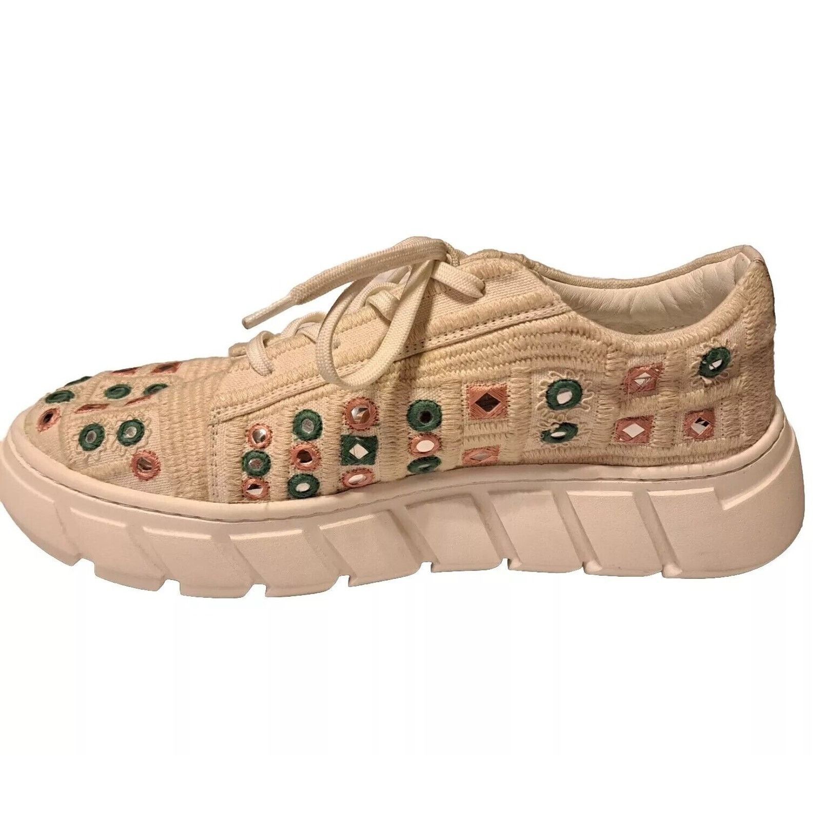 Free People Free People Catch Me If You Can Crochet Sneakers US Sz 10 Size US 7.5 / IT 37.5 - 1 Thumbnail