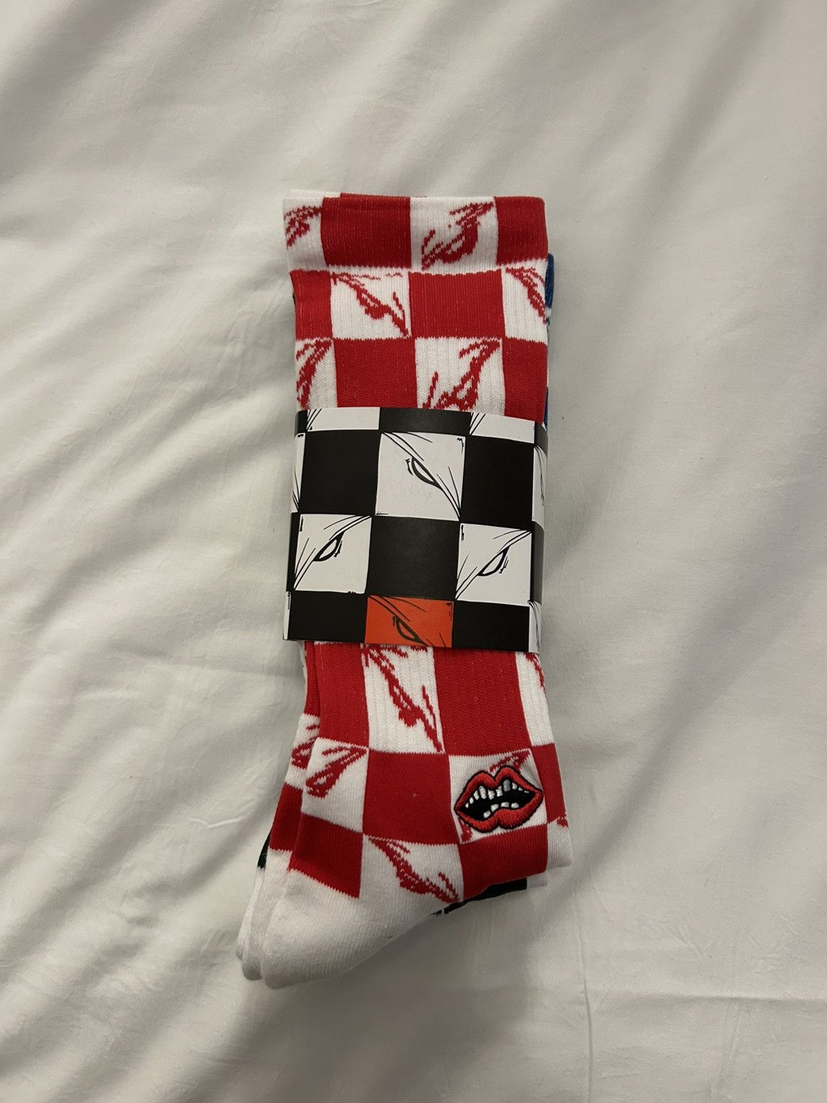 Chrome Hearts Chrome Hearts X Matty Boy 99 Eyes Multi Socks Size Medium Size ONE SIZE - 1 Thumbnail