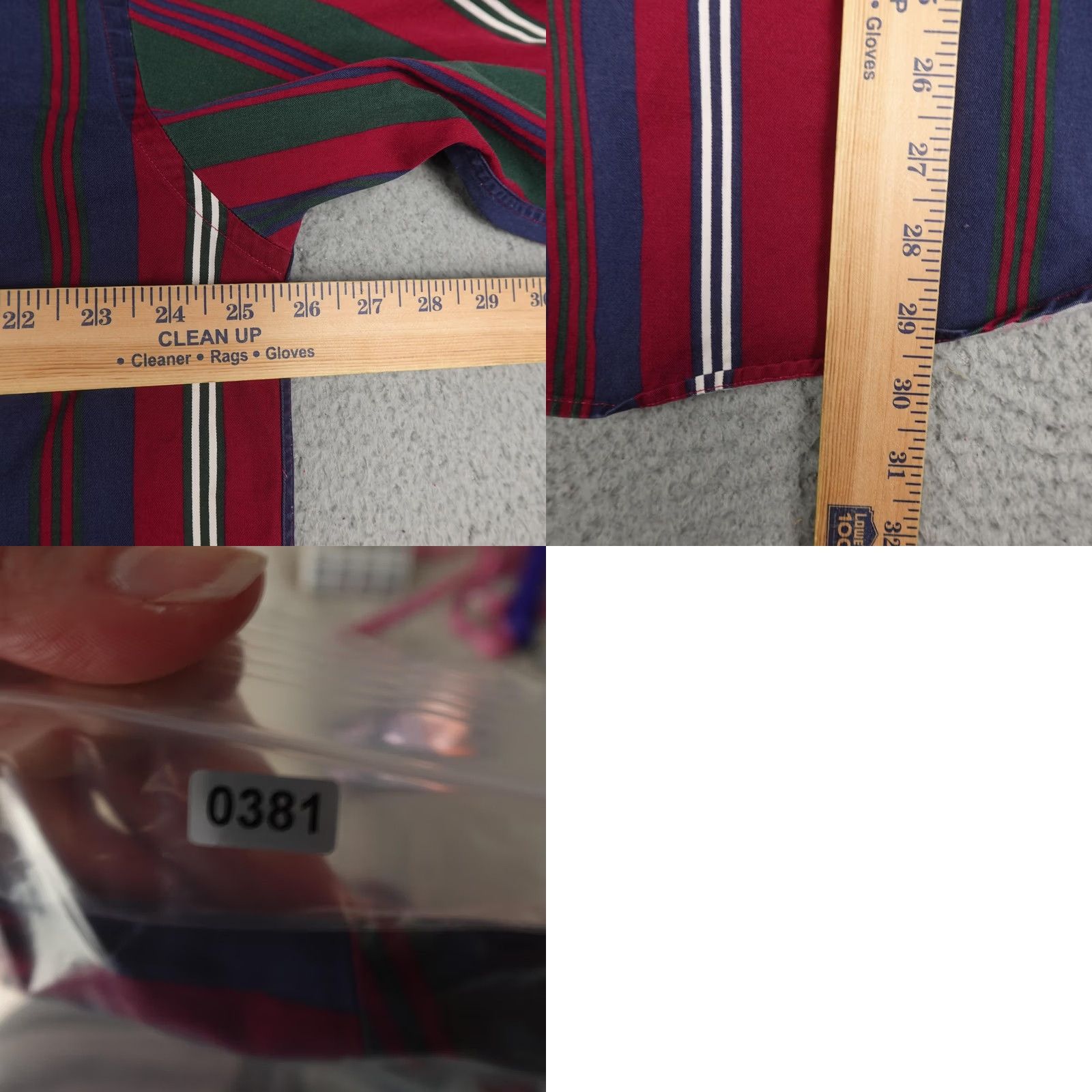 Tommy Hilfiger VINTAGE Tommy Hilfiger Shirt Mens L Stripe Button-Down Long Sleeve Crest 90s Retro Size US L / EU 52-54 / 3 - 9 Thumbnail