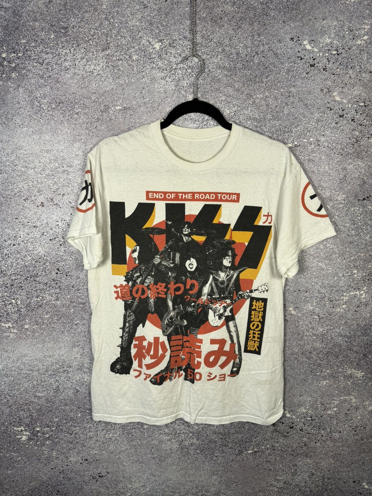 Band Tees × Vintage Kiss End Of The Road Tour T-Shirt Countdown Final Concert Size US S / EU 44-46 / 1 - 1 Thumbnail