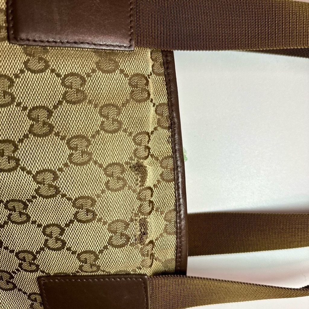 Gucci Gucci Brown Monogram Tote Bag Size ONE SIZE - 3 Thumbnail