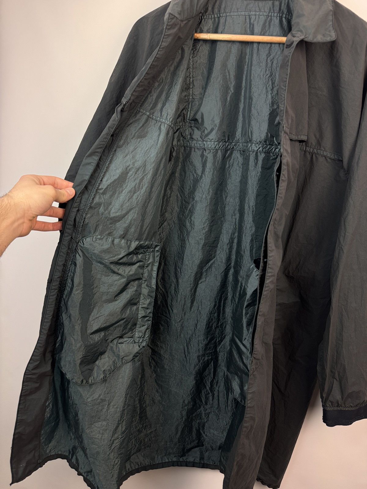 Stone Island Stone Island Lamy Velour Packable Coat Size L Size US L / EU 52-54 / 3 - 13 Thumbnail