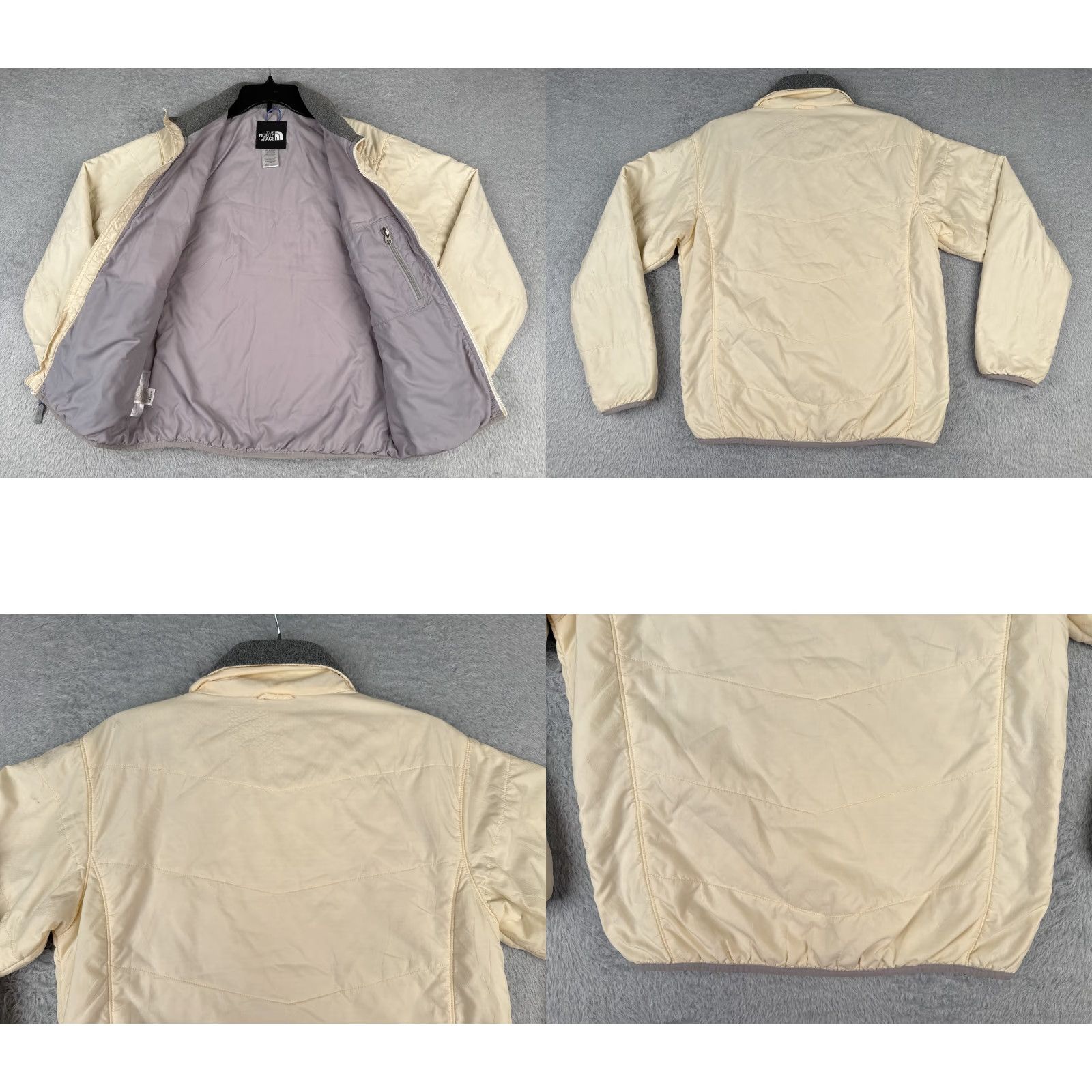 The North Face The North Face Jacket Women Medium Ivory Chore Coat Full Zip Softshell Nylon Size M / US 6-8 / IT 42-44 - 9 Thumbnail