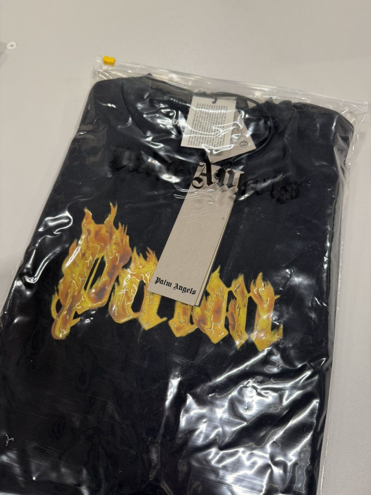 Palm Angels Palm Angels Burning Logo T-Shirt NEW 475$ Size US S / EU 44-46 / 1 - 8 Thumbnail