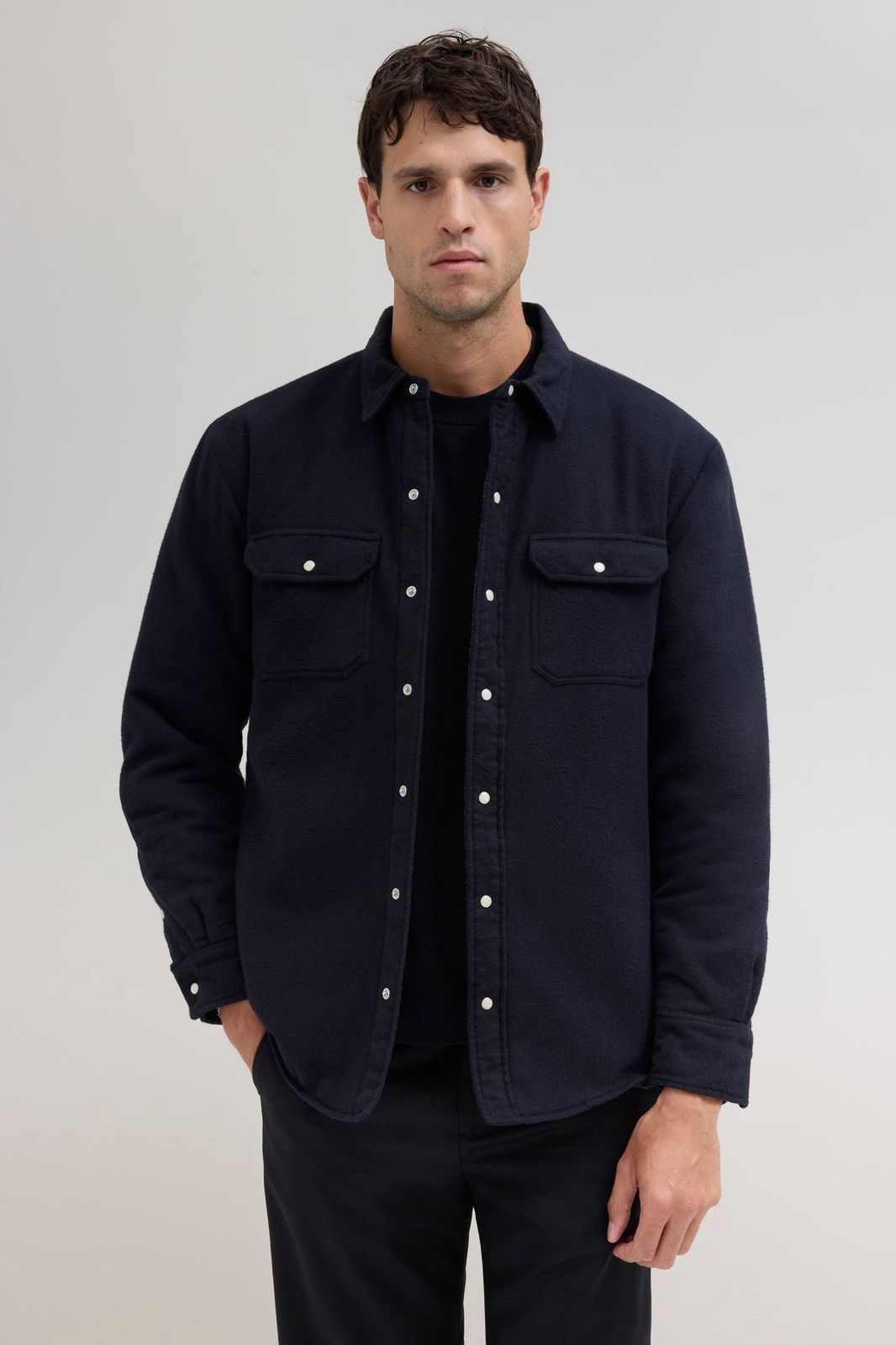JJJJound Jjjjound Thermal Flannel Shirt size L Size US L / EU 52-54 / 3 - 2 Thumbnail