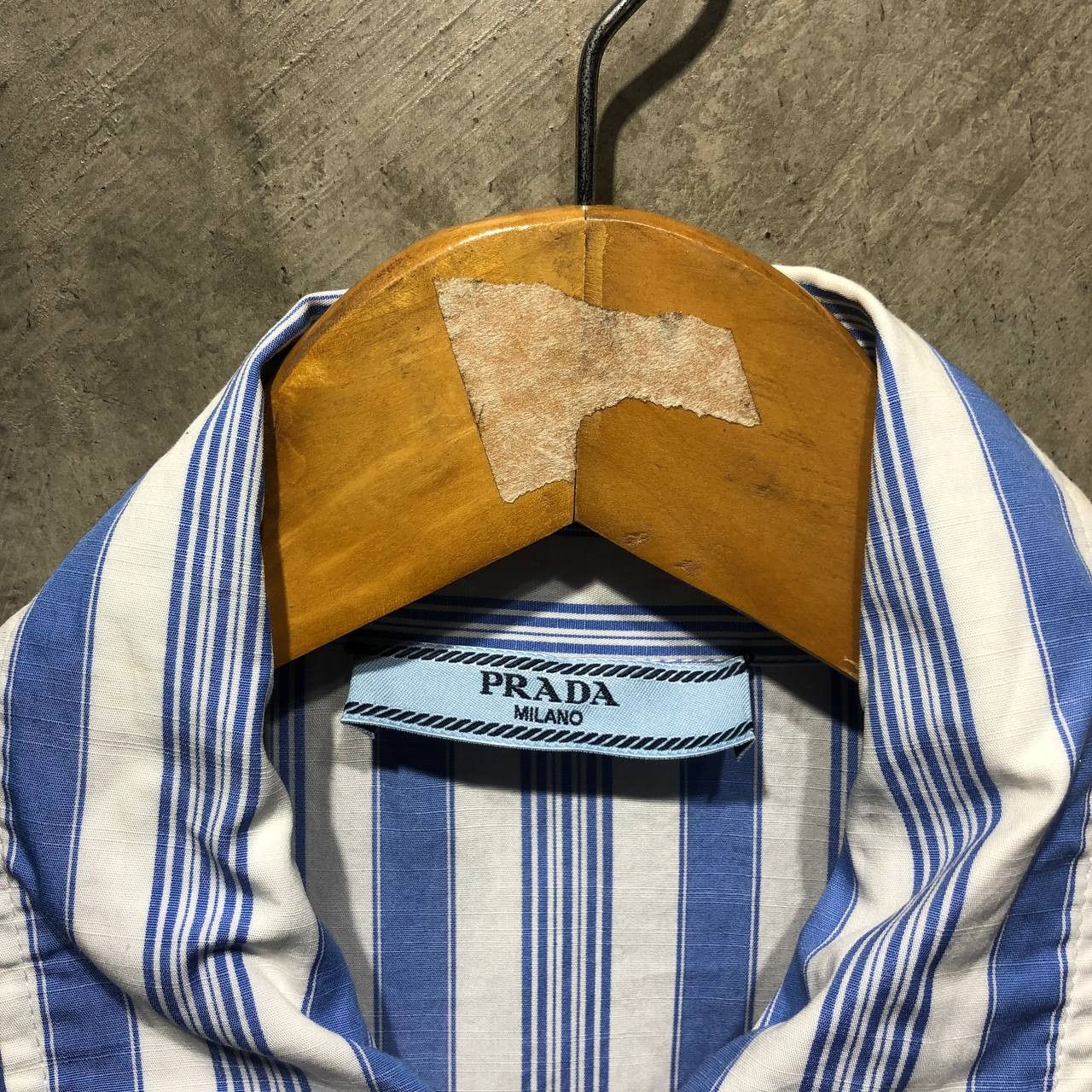 Prada Prada Striped Cotton Brocade Ruffle front shirt Size S / US 4 / IT 40 - 5 Thumbnail