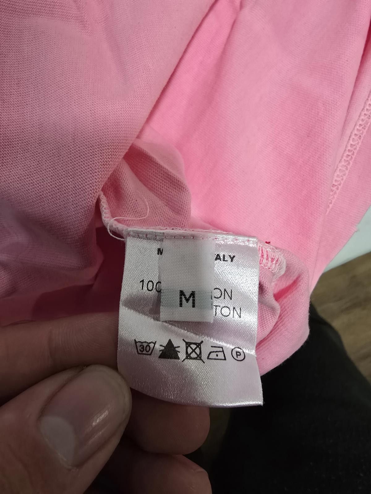 Balmain BALMAIN Paris Pink Distressed T-Shirt — SS2010 Collection Size US M / EU 48-50 / 2 - 3 Thumbnail