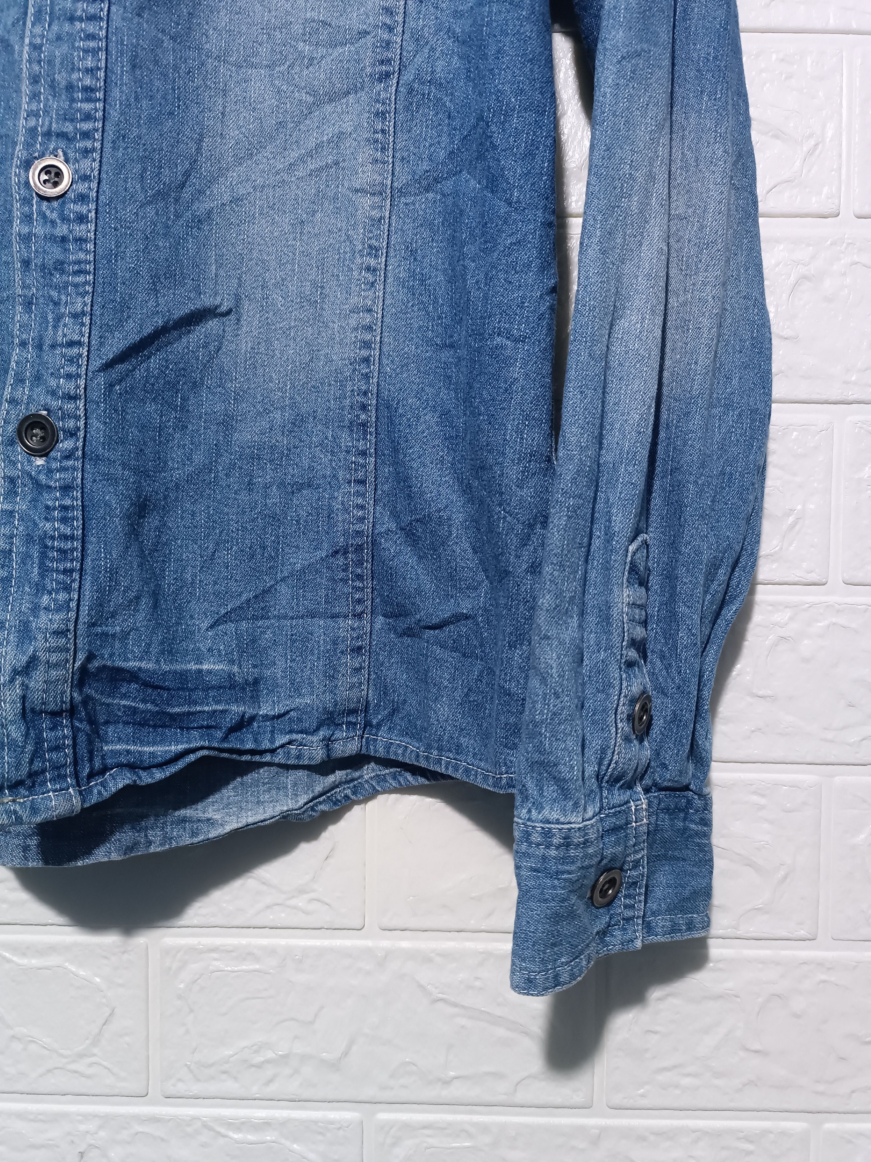 In The Attic In The Attic Denim Shirt Work Embroidery Size US M / EU 48-50 / 2 - 3 Thumbnail