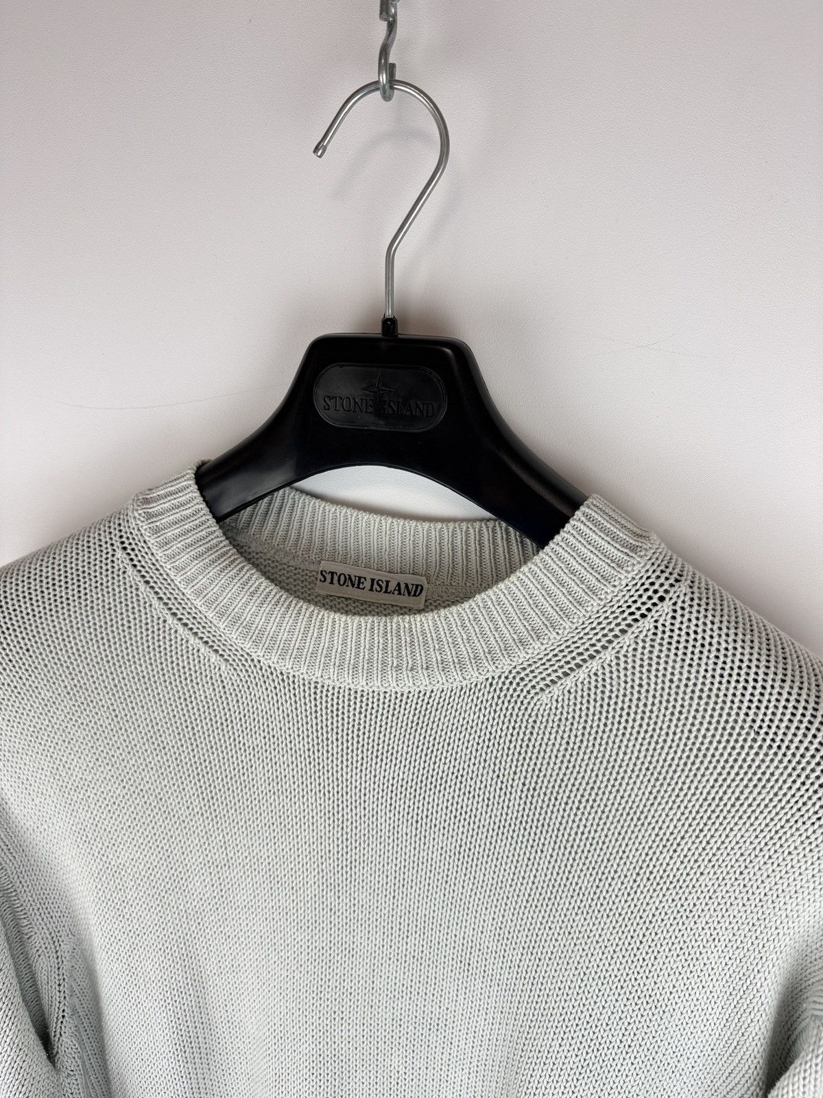 Stone Island Grey Stone Island vintage sweater Size US L / EU 52-54 / 3 - 4 Thumbnail