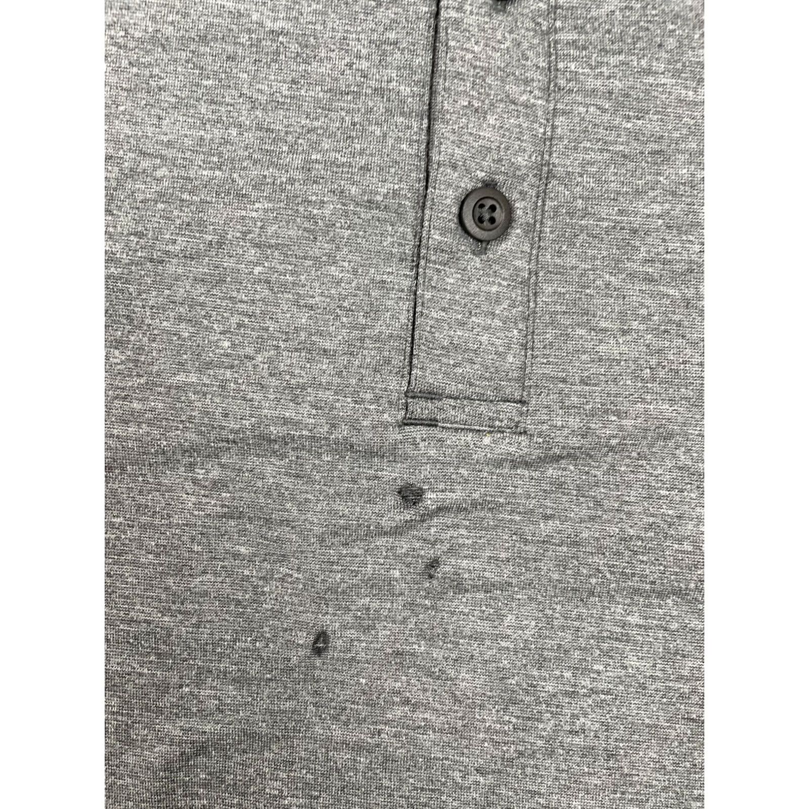 Lululemon Lululemon Polo Shirt Mens S Gray Short Sleeve Performance Stretch Golf Outdoors Casual Logo Trim Size US S / EU 44-46 / 1 - 4 Thumbnail