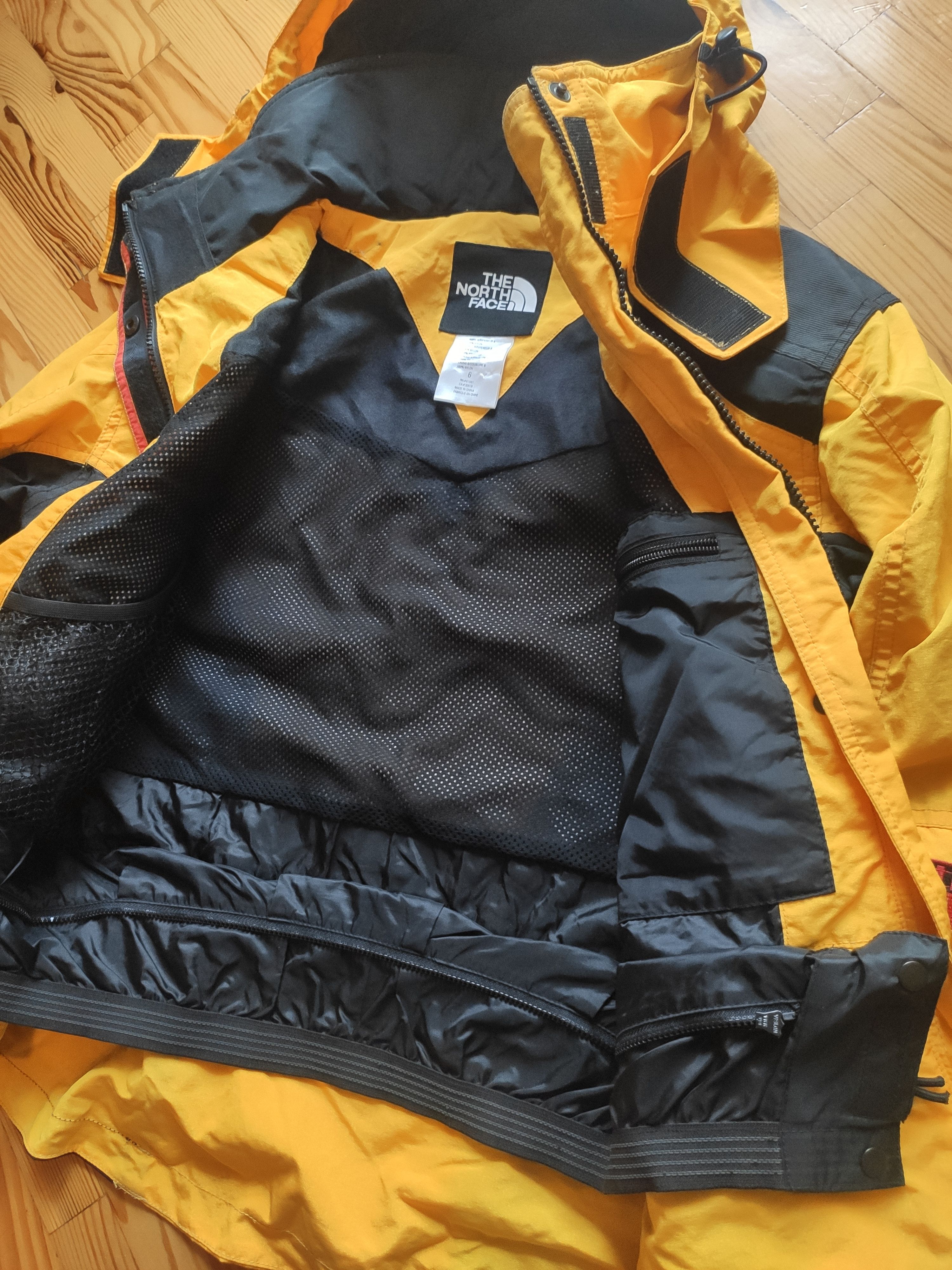The North Face × Vintage The North face jacket windbreaker extreme light 90s S yellow Size US S / EU 44-46 / 1 - 2 Thumbnail