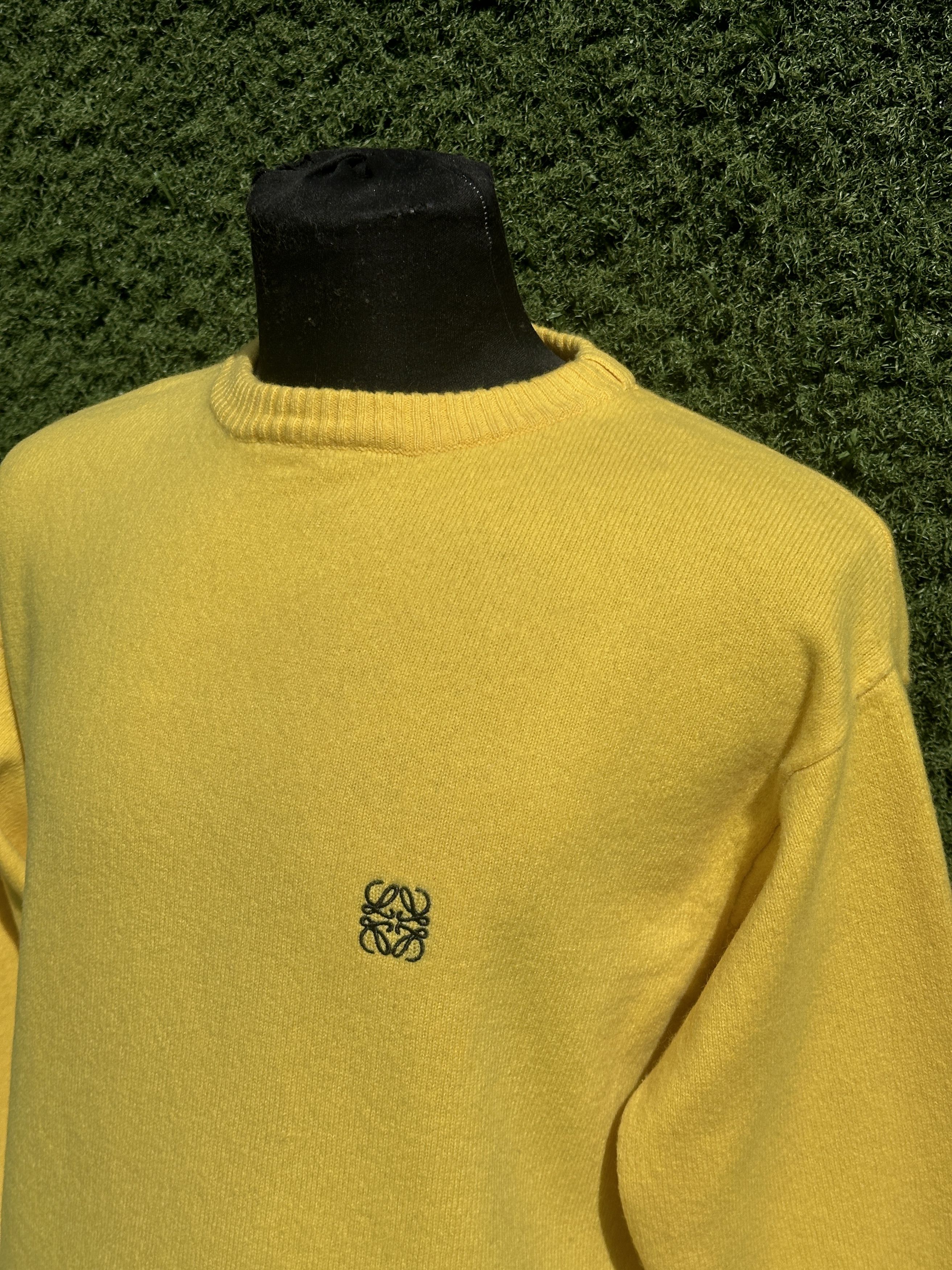 Loewe Loewe Anagram Wool Relaxed Crew Neck Knit Sweater Pullover M Size US M / EU 48-50 / 2 - 9 Thumbnail