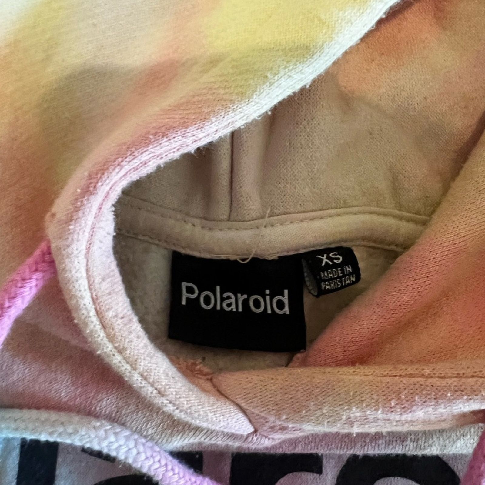 Polaroid Polaroid Tie-Dye Hoodie Size XS / US 0-2 / IT 36-38 - 2 Thumbnail