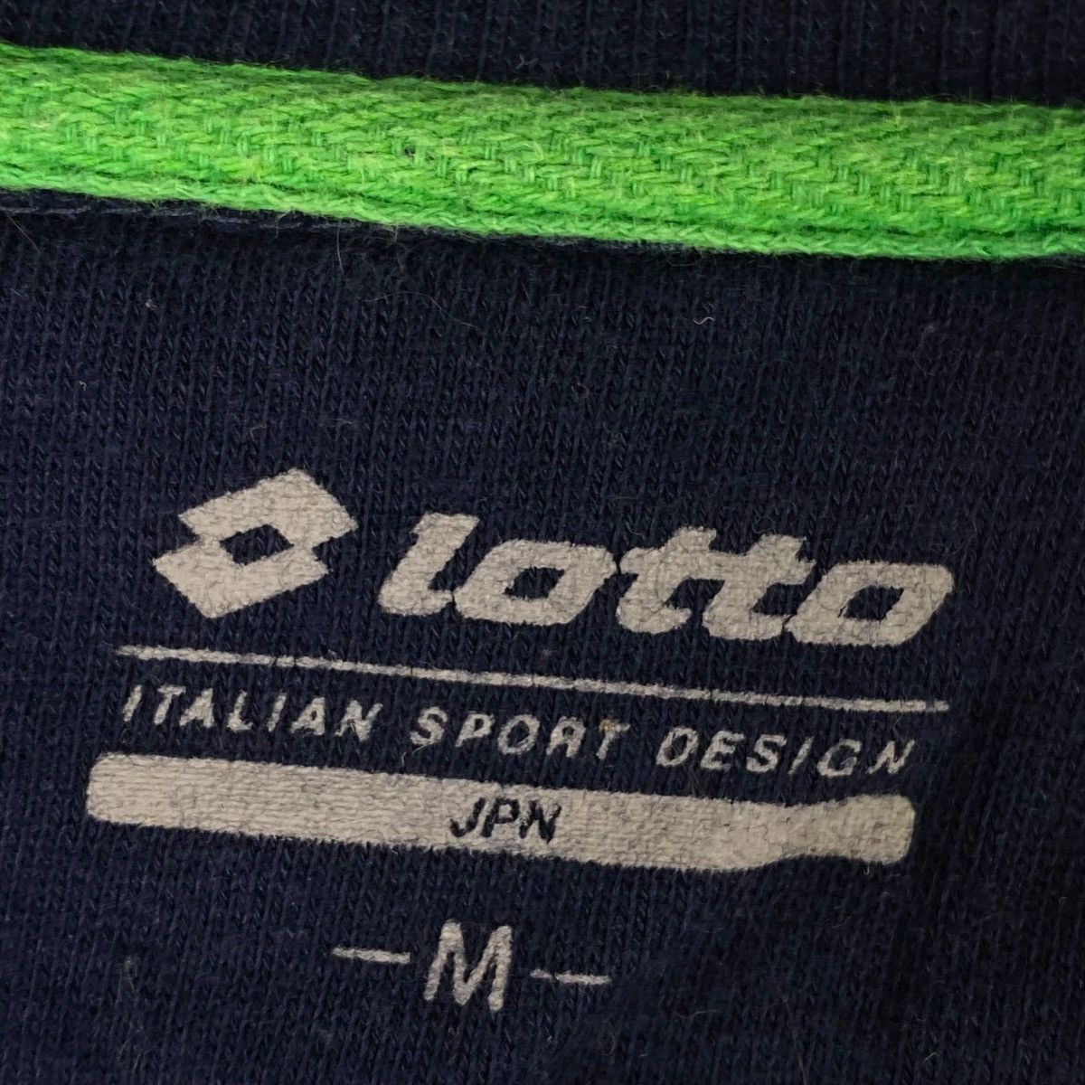 Lotto Sport × Vintage Vintage Lotto Printed Crewneck Sweatshirt Navy Blue Size US M / EU 48-50 / 2 - 6 Thumbnail