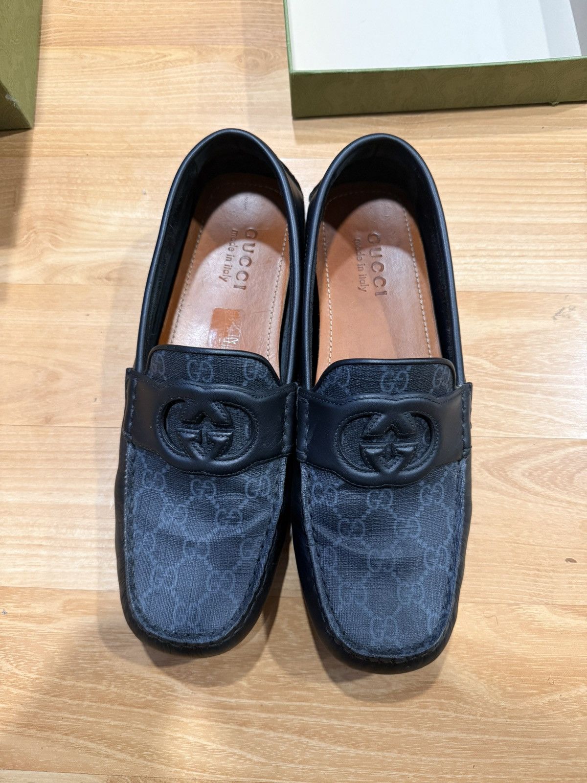 Gucci Mens Gucci interlocking G driver loafers Size US 9 / EU 42 - 3 Thumbnail