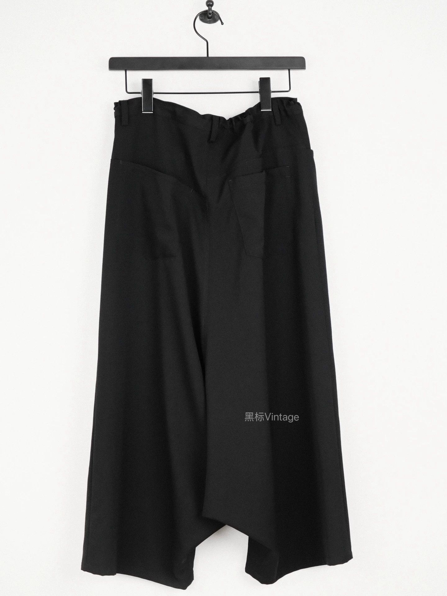 Yohji Yamamoto Yohji Yamamoto 22aw Vtg Wool Drawstr Wide Leg Wmn's Pnt Size 26" / US 2 / IT 38 - 7 Thumbnail