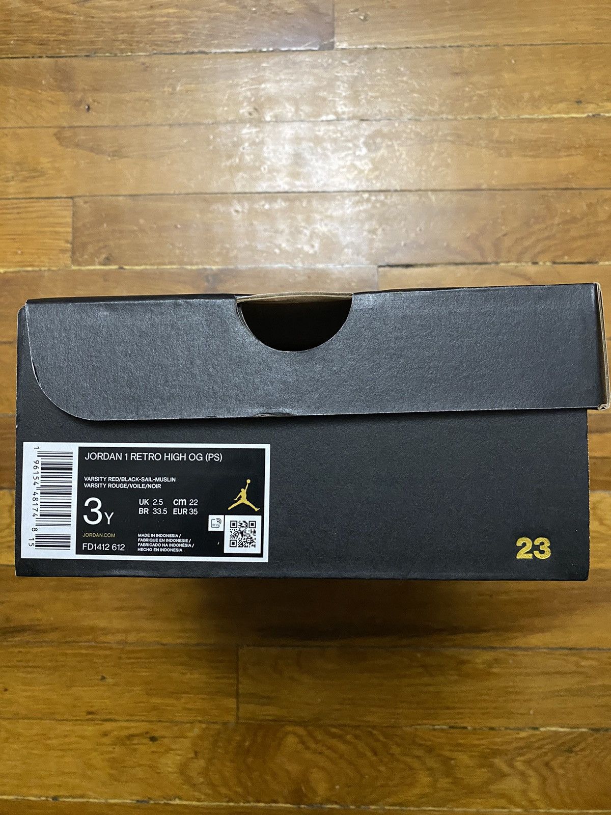 Jordan Brand × Nike Size 3Y / 4.5W - Jordan 1 Retro High OG Chicago Red PS Size US 4.5 / IT 34.5 - 8 Thumbnail