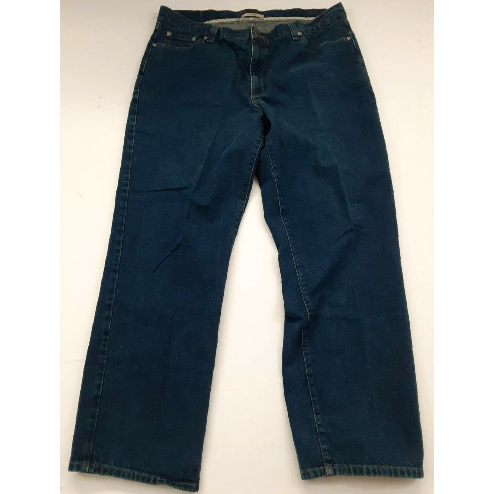 Vintage VINTAGE LL Bean Natural Fit Jeans Men 38 32 Blue EUC Regular Straight Nature 38 Mens Size US 38 / EU 54 - 2 Thumbnail