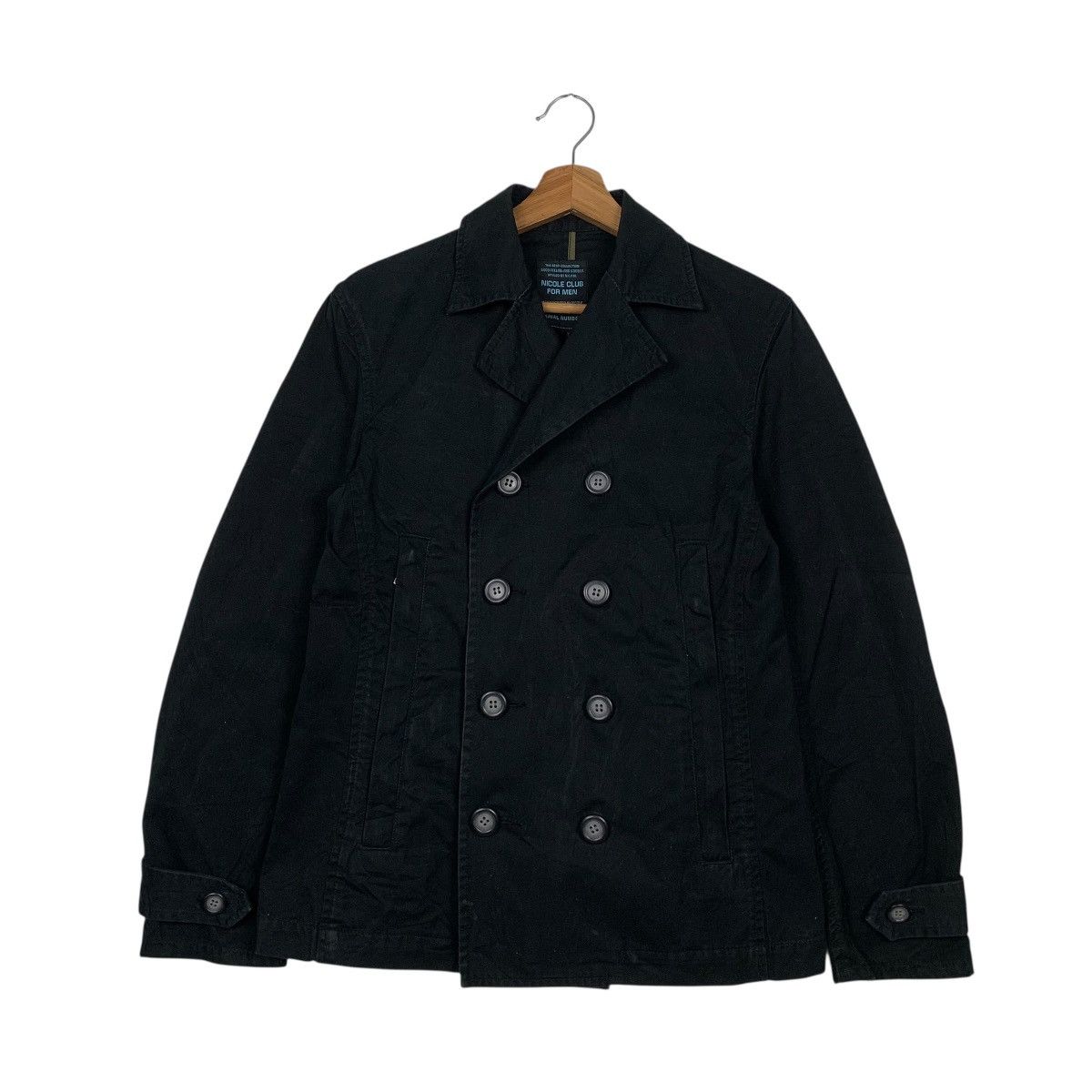 Nicole Club Nicole Club For Men Double Breasted Jacket Size US S / EU 44-46 / 1 - 1 Thumbnail