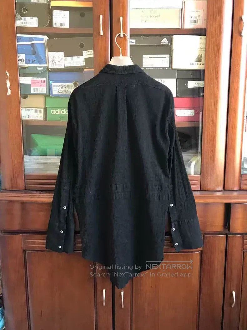 Helmut Lang HELMUT LANG Black Cotton Shirt Size M / US 6-8 / IT 42-44 - 2 Thumbnail