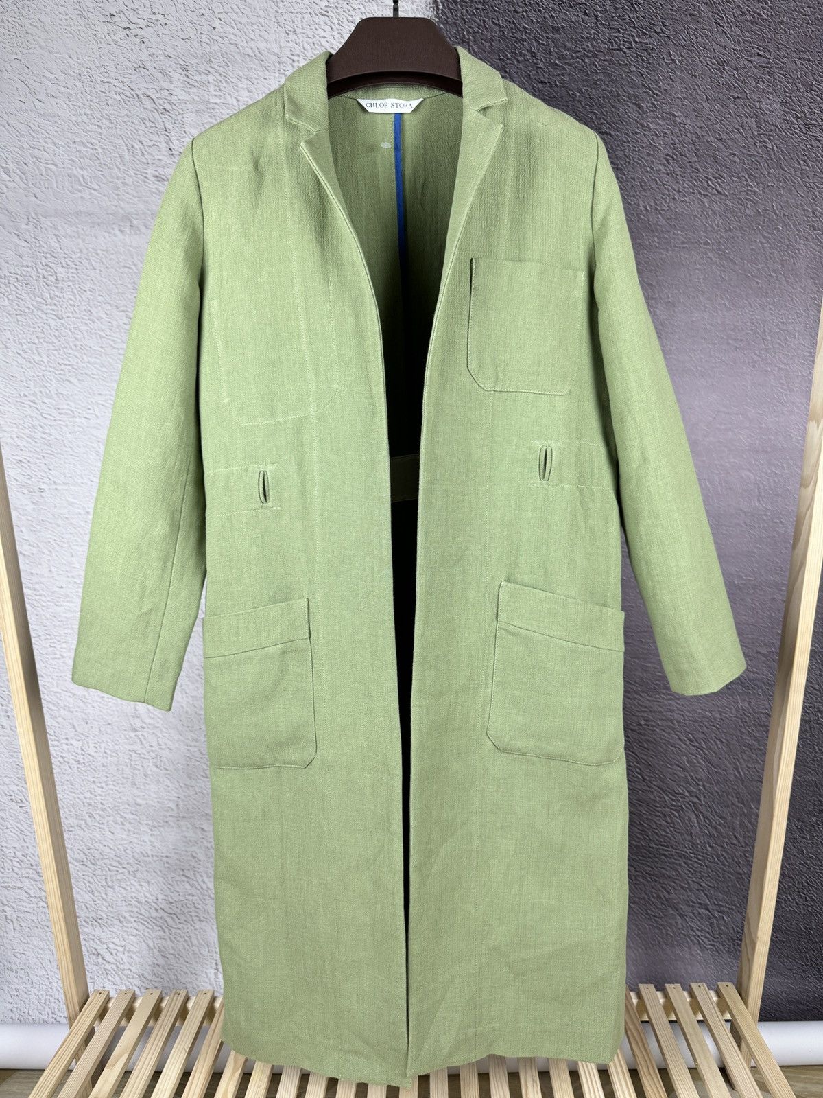 Chloe Chloe Stora designed in Paris green long coat size 38 Size S / US 4 / IT 40 - 2 Thumbnail