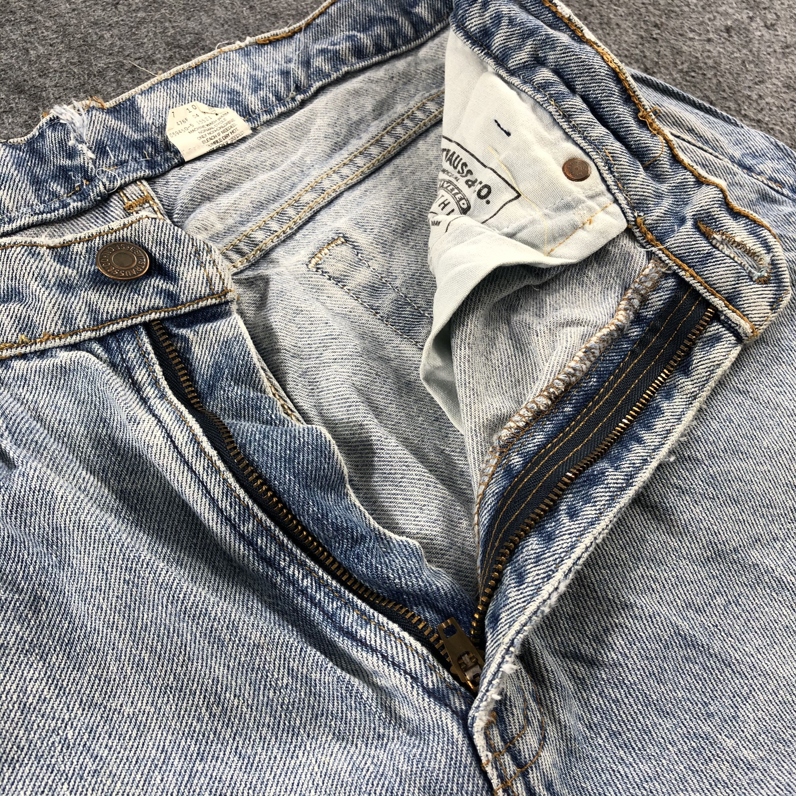 Levi's 90s Vintage Light Wash Levis 521 Jeans-J2672 Size US 30 / EU 46 - 8 Thumbnail