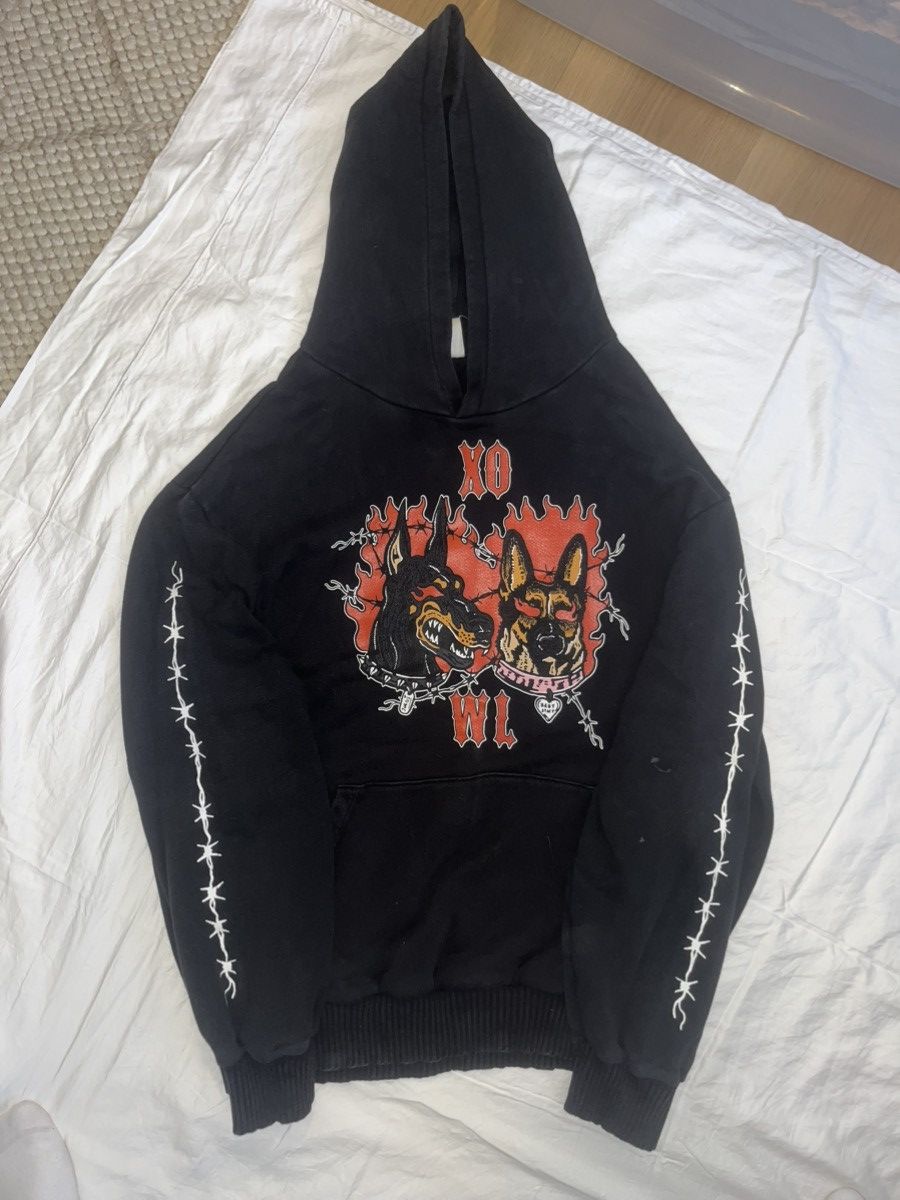 The Weeknd × Warren Lotas VERY RARE Warren Lotas Dogs Hoodie Size US XL / EU 56 / 4 - 2 Thumbnail