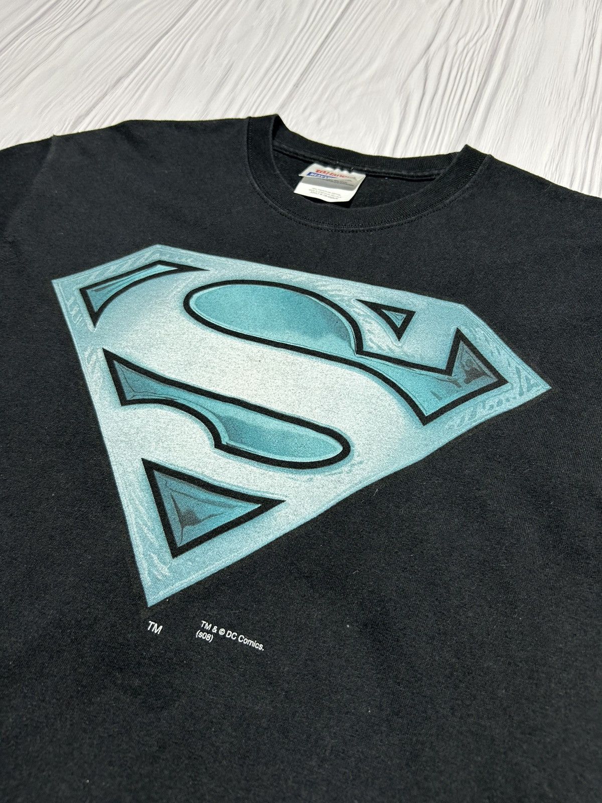 DC Comics × Vintage Vintage 2008 Superman Dc Comics T-shirt Size M Size US M / EU 48-50 / 2 - 5 Thumbnail