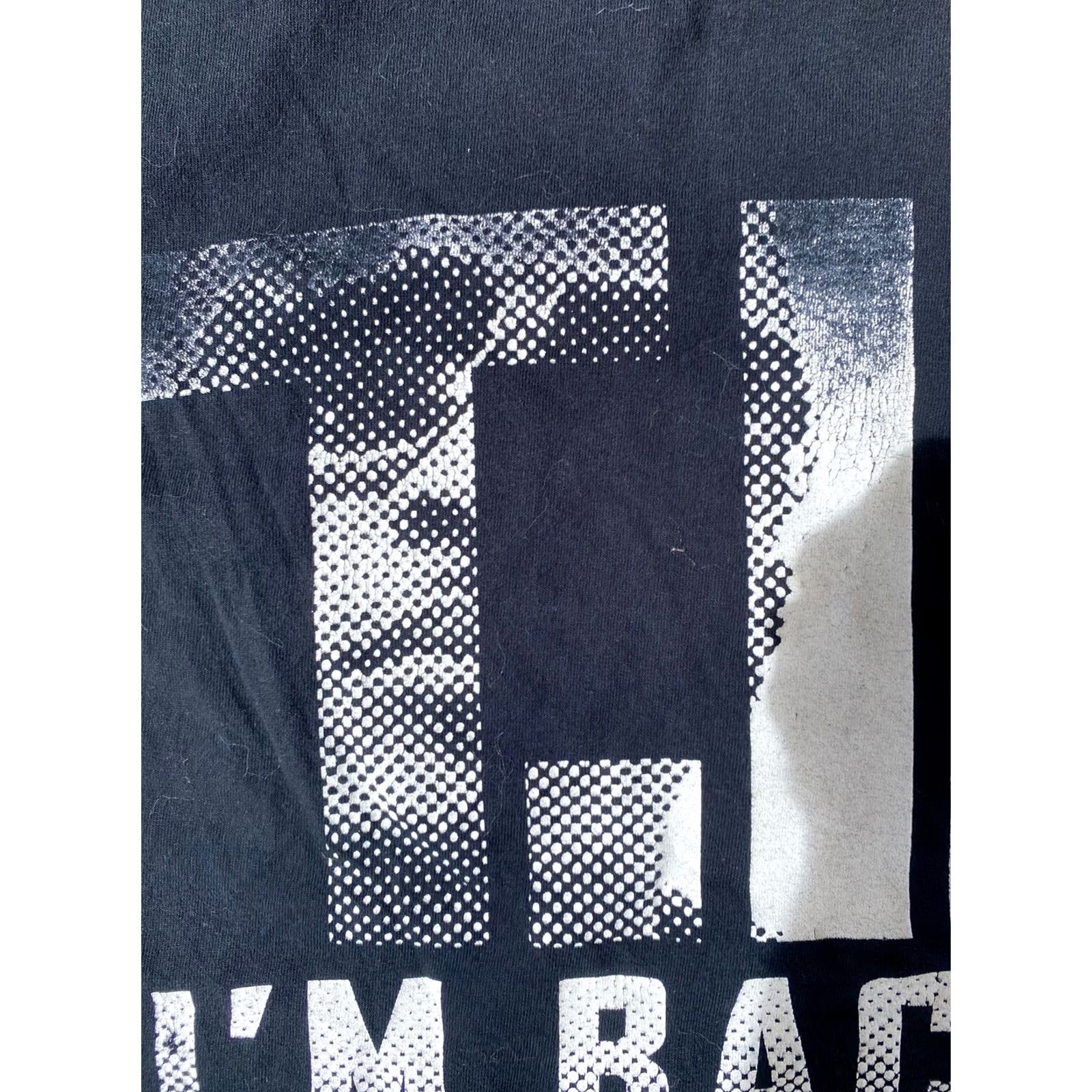 Gildan T.I vs T.I.P I’m Back Grand Hustle Rap Album Promo Black T Shirt Medium Size US M / EU 48-50 / 2 - 3 Thumbnail