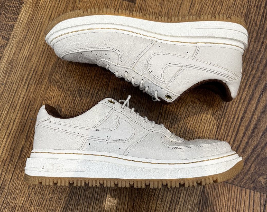 Nike Nike AF1 Luxe Pearl White Gum Size 11.5 Size US 11.5 / EU 44-45 - 1 Thumbnail