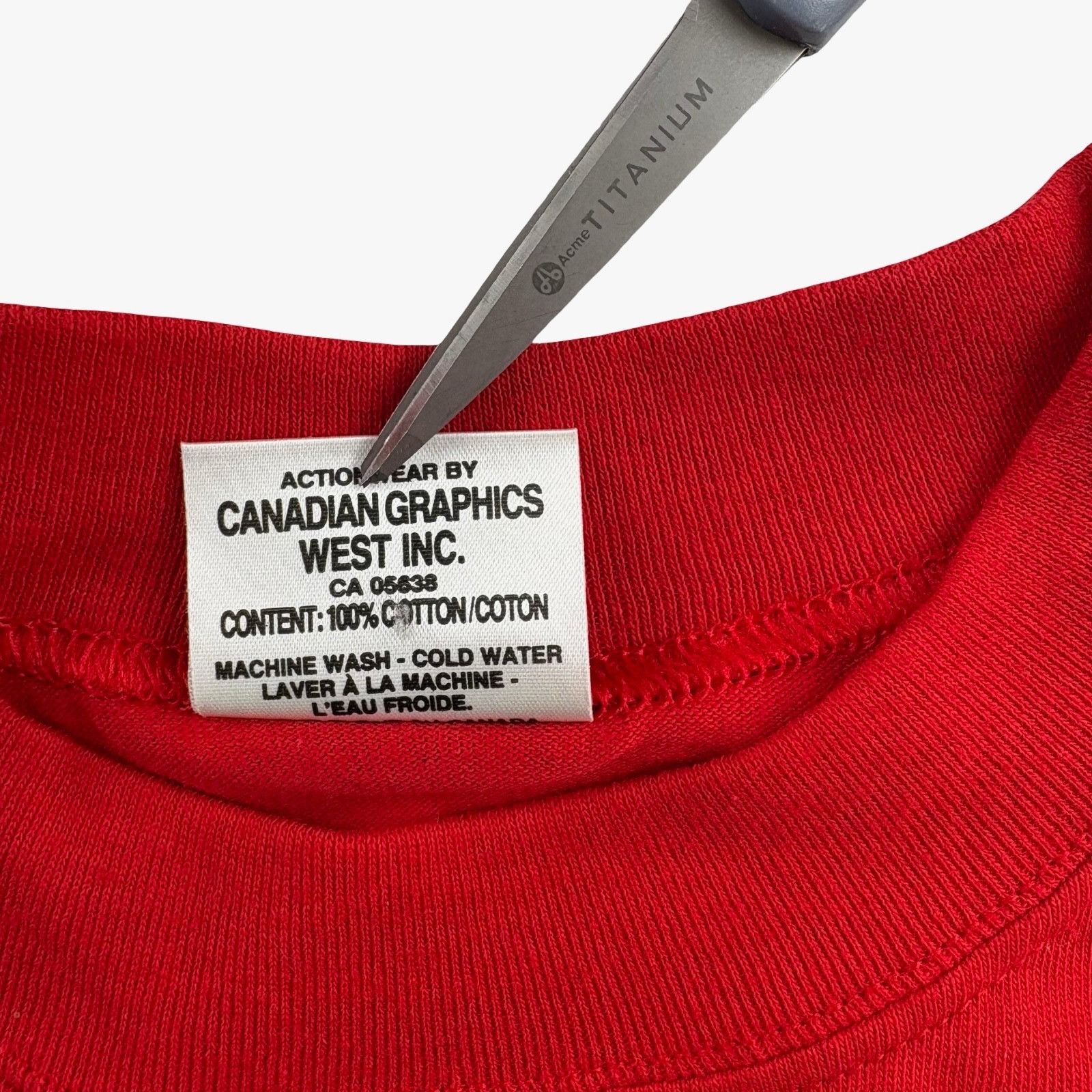 Other VTG Waves Men’s 100% Cotton Canada Maple Leaf Crew Neck T-Sh Size US XL / EU 56 / 4 - 3 Thumbnail