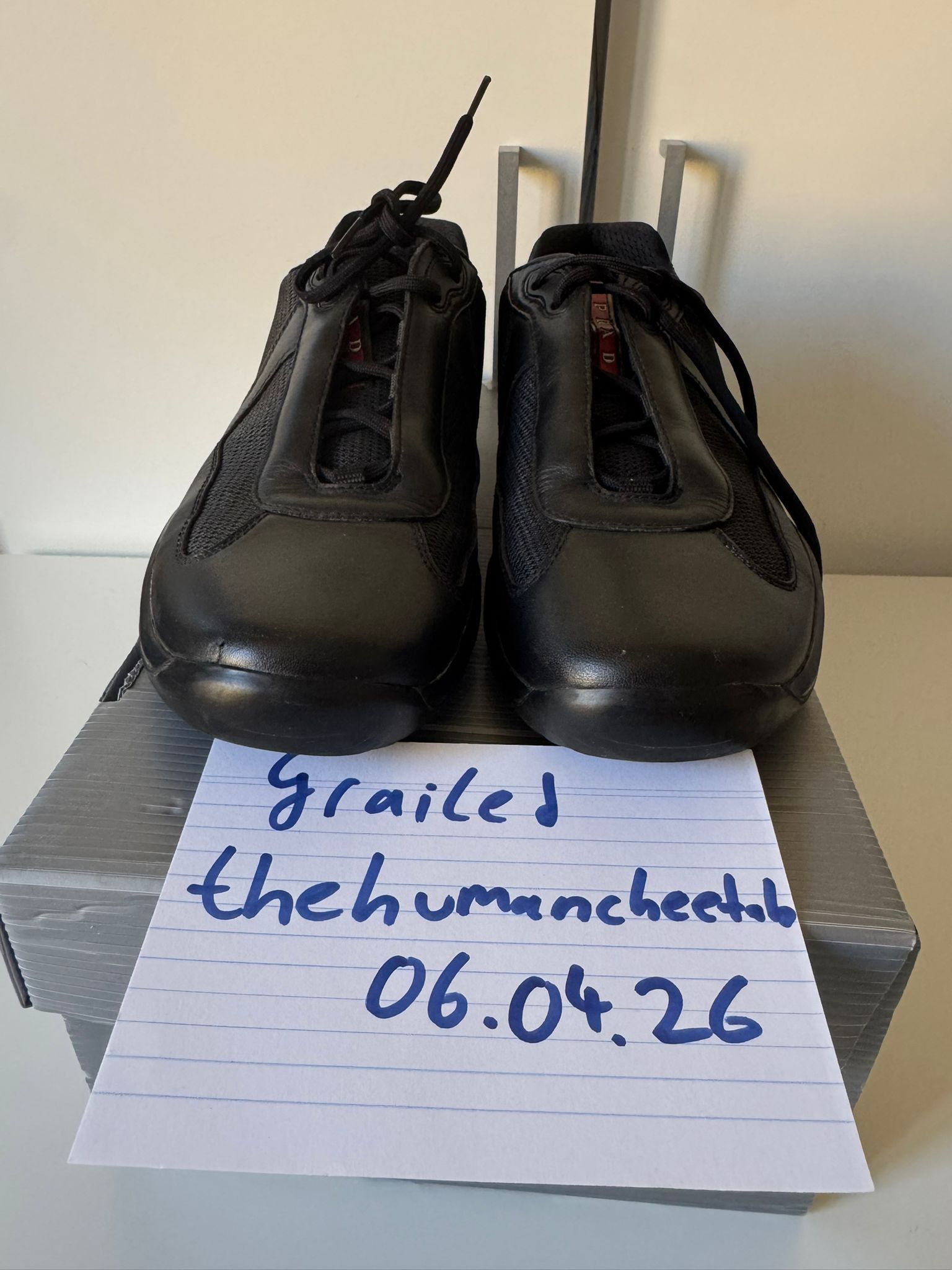 Prada Prada America*s Cup Sneaker ( PS0906) Size US 10 / EU 43 - 3 Thumbnail
