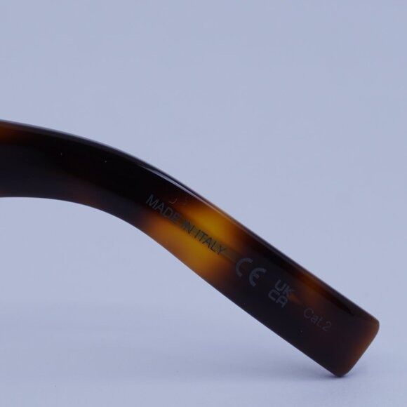 Saint Laurent Paris Saint Laurent SL M94/F 002 Sunglasses Havana Cat Eye Frame Size ONE SIZE - 7 Thumbnail