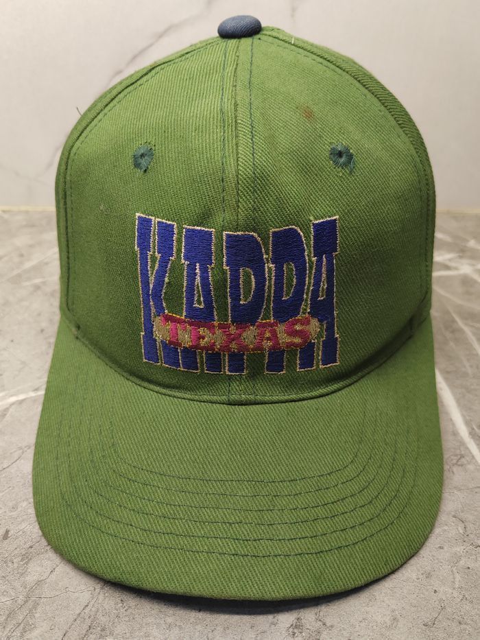 Vintage Vintage Kappa Blockhead Cap Hat Size ONE SIZE - 3 Thumbnail