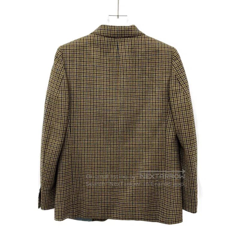 Gucci Gucci Brown checkered wool lapel single-breasted long-slee Size XS / US 0-2 / IT 36-38 - 2 Thumbnail