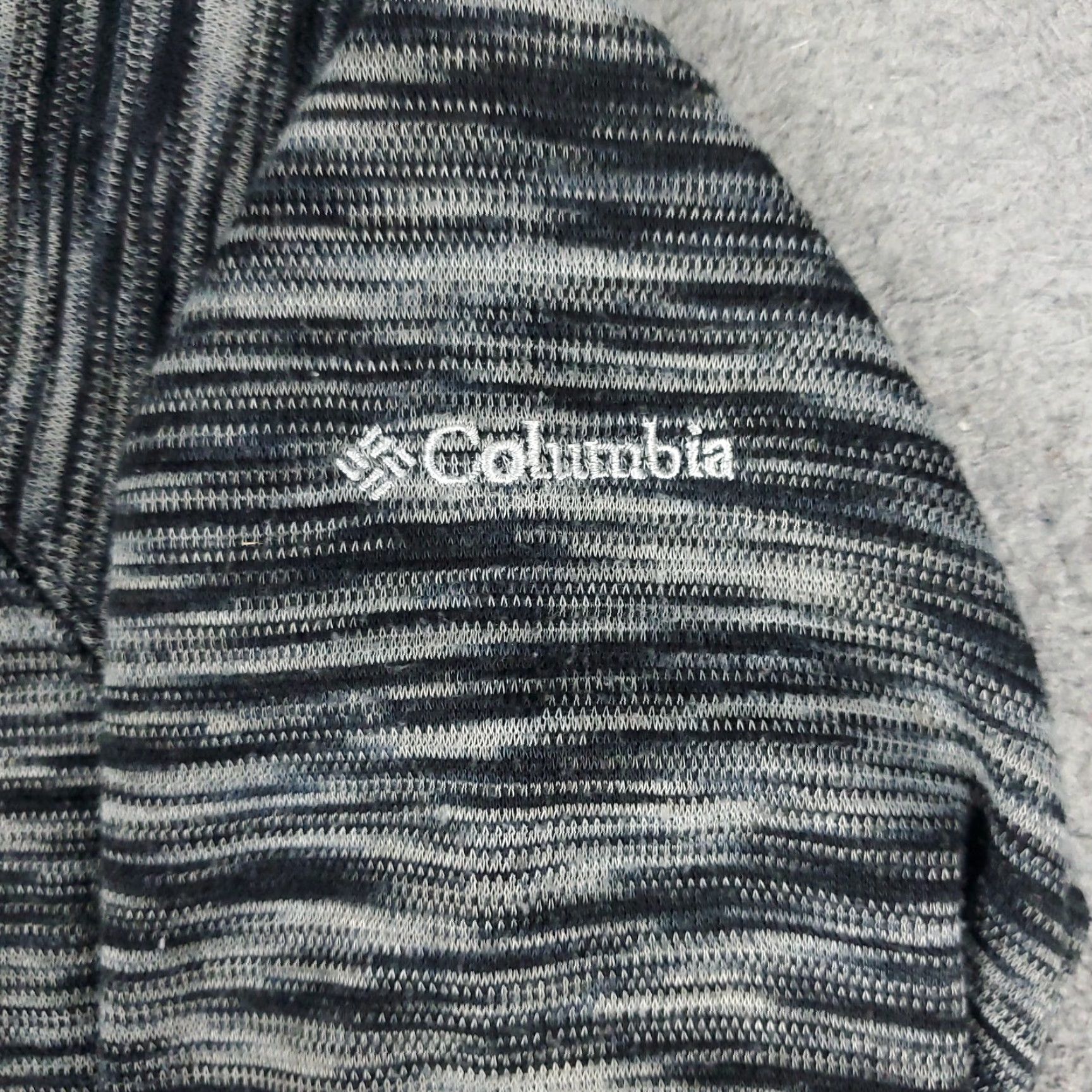Vintage Columbia Sweater Womens M Gray 1/2 Zip Up Pullover Knit Size M / US 6-8 / IT 42-44 - 5 Thumbnail