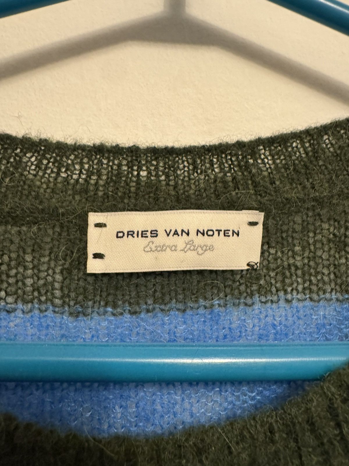 Dries Van Noten Dries Van Noten alpaca wool knit sweater Size US XL / EU 56 / 4 - 4 Thumbnail