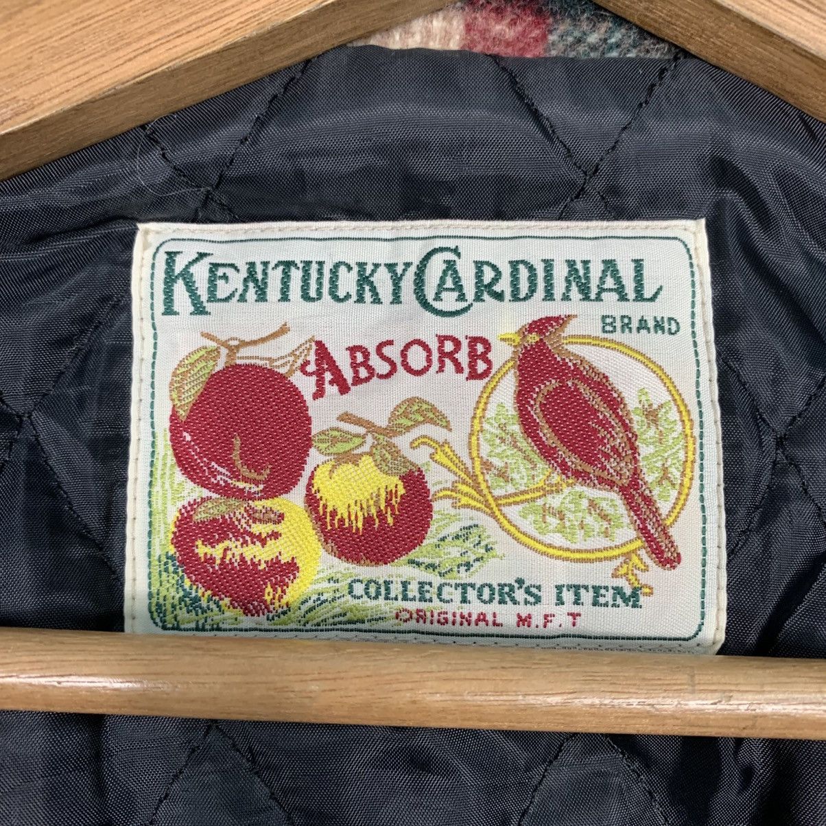 Japanese Brand Vintage Kentucky Cardinal Tartan Wool Jacket Size US L / EU 52-54 / 3 - 16 Thumbnail