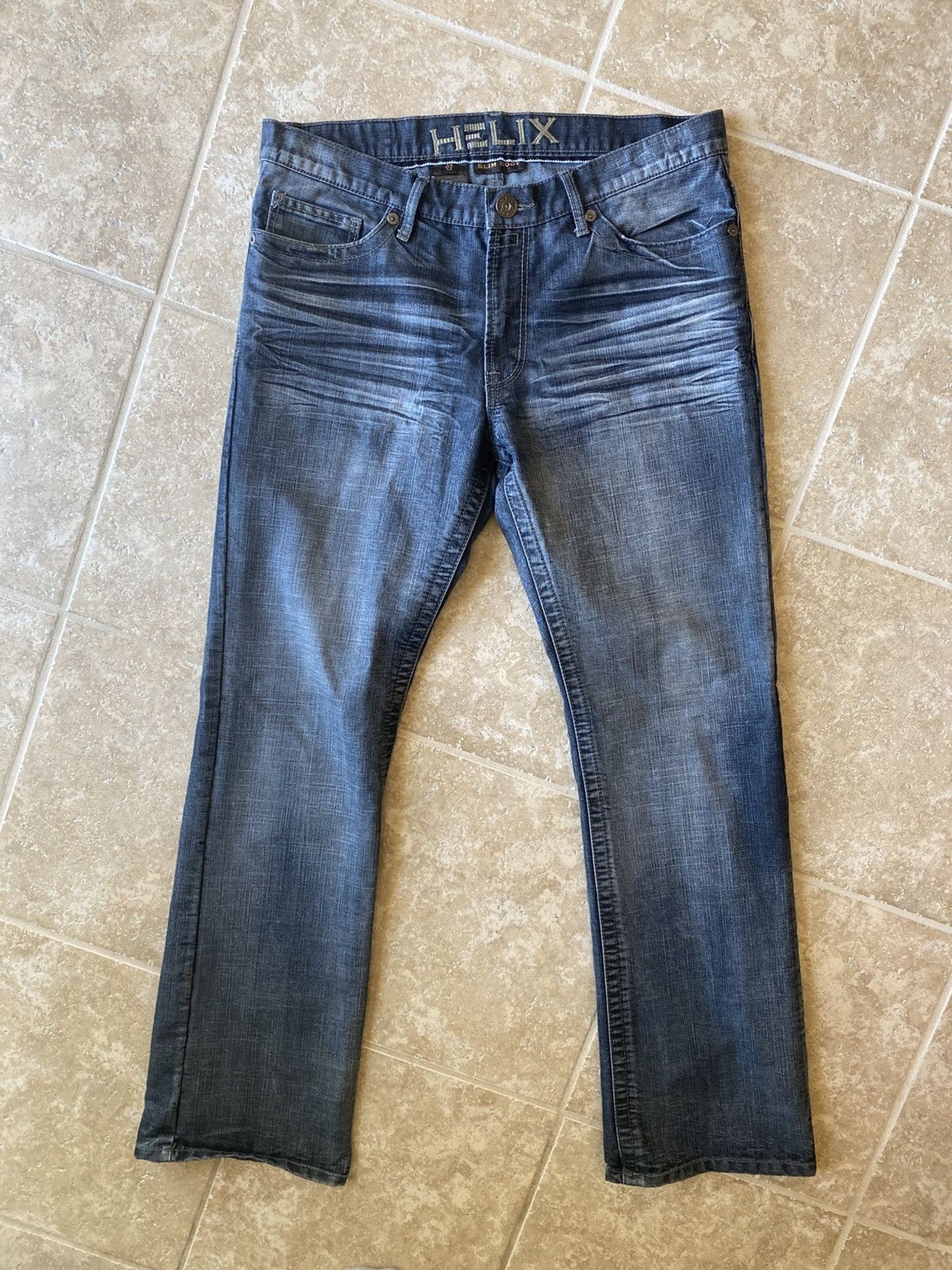 Helix Helix Slim Boot Jeans Mens 34/32 Size US 32 / EU 48 - 1 Thumbnail