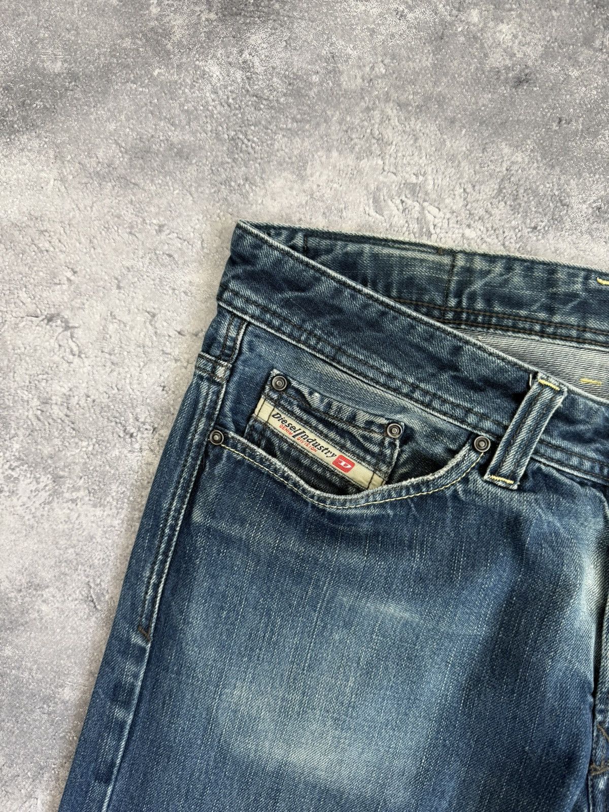 Diesel Vintage Diesel Jeans Flared Baggy Denim 90s Y2K Rare Size US 33 - 12 Thumbnail