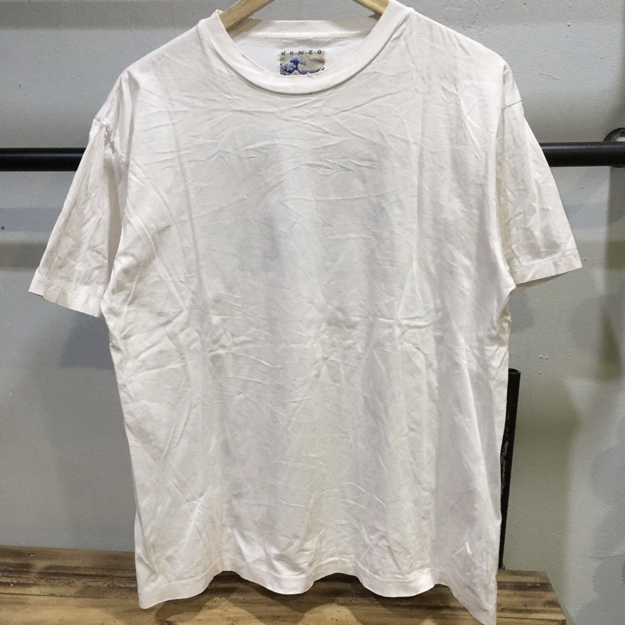 Kenzo × Vintage VINTAGE‼️Kenzo Wave Design T-Shirts Size US L / EU 52-54 / 3 - 2 Thumbnail