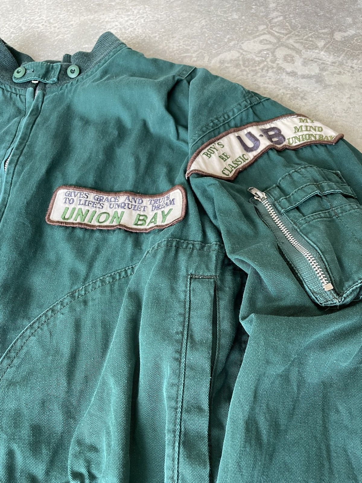 Japanese Brand Vintage Union Bay Bomber Jacket Size US M / EU 48-50 / 2 - 3 Thumbnail