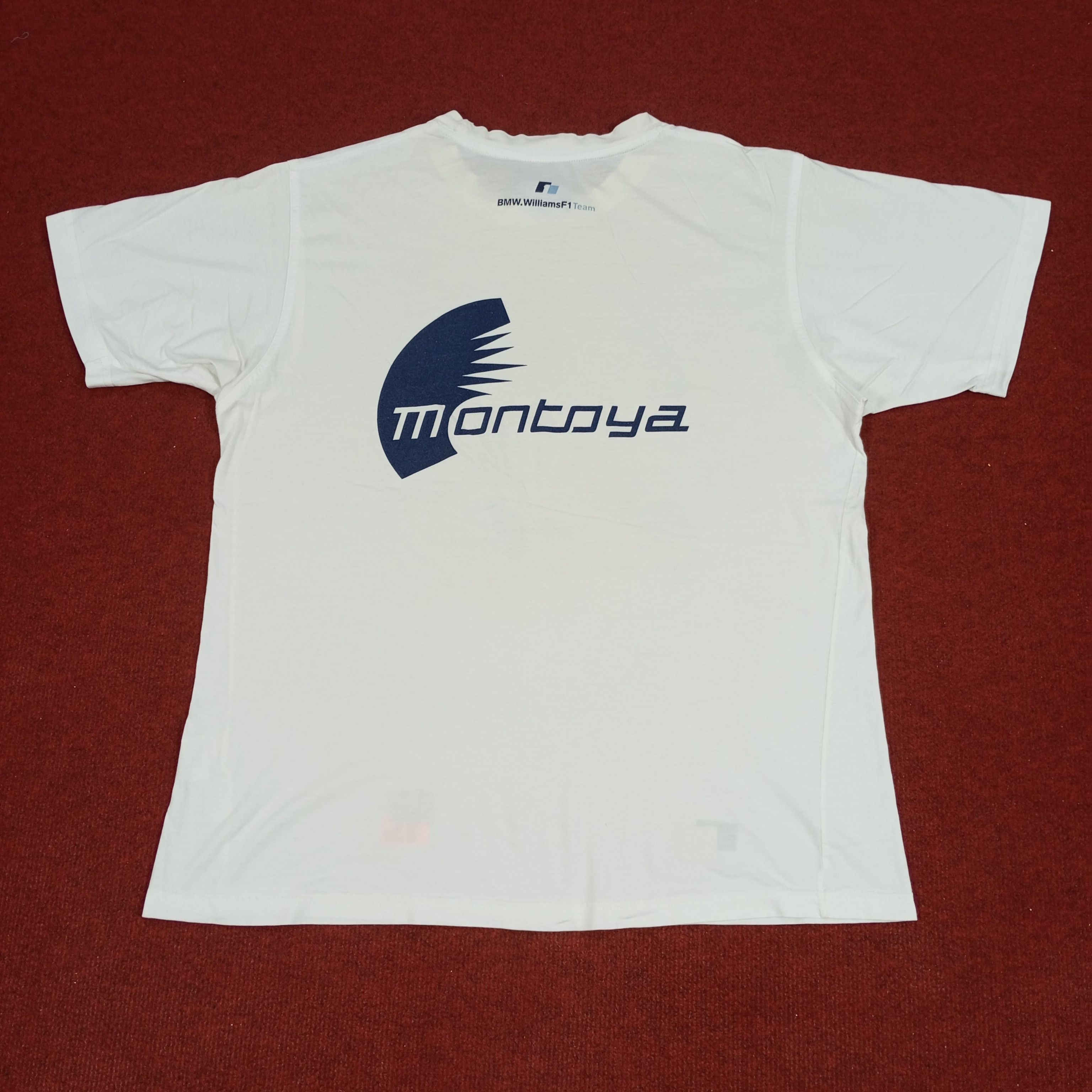 BMW × Vintage BMW Williams F1 Montoya Motorsports Design Tshirt Size US L / EU 52-54 / 3 - 3 Thumbnail