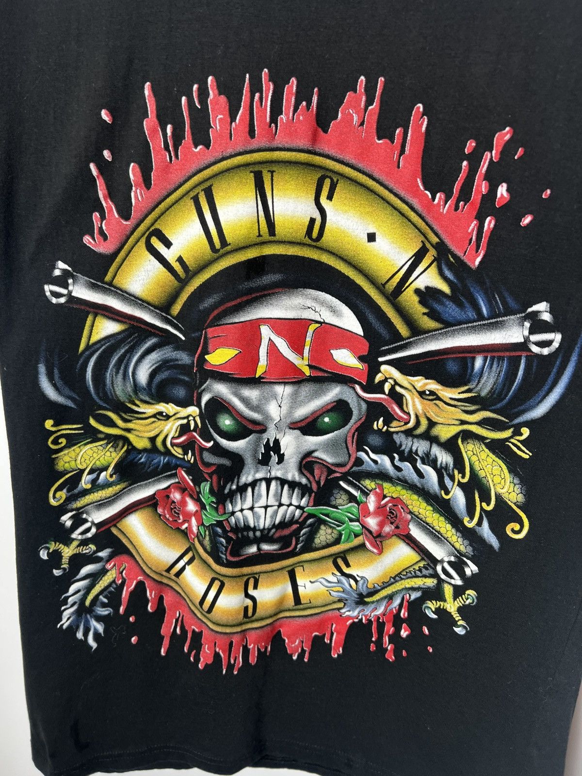 Guns N' Roses Vintage streetwear Band Rock Tour Guns N Roses T-shirt Size US M / EU 48-50 / 2 - 2 Thumbnail