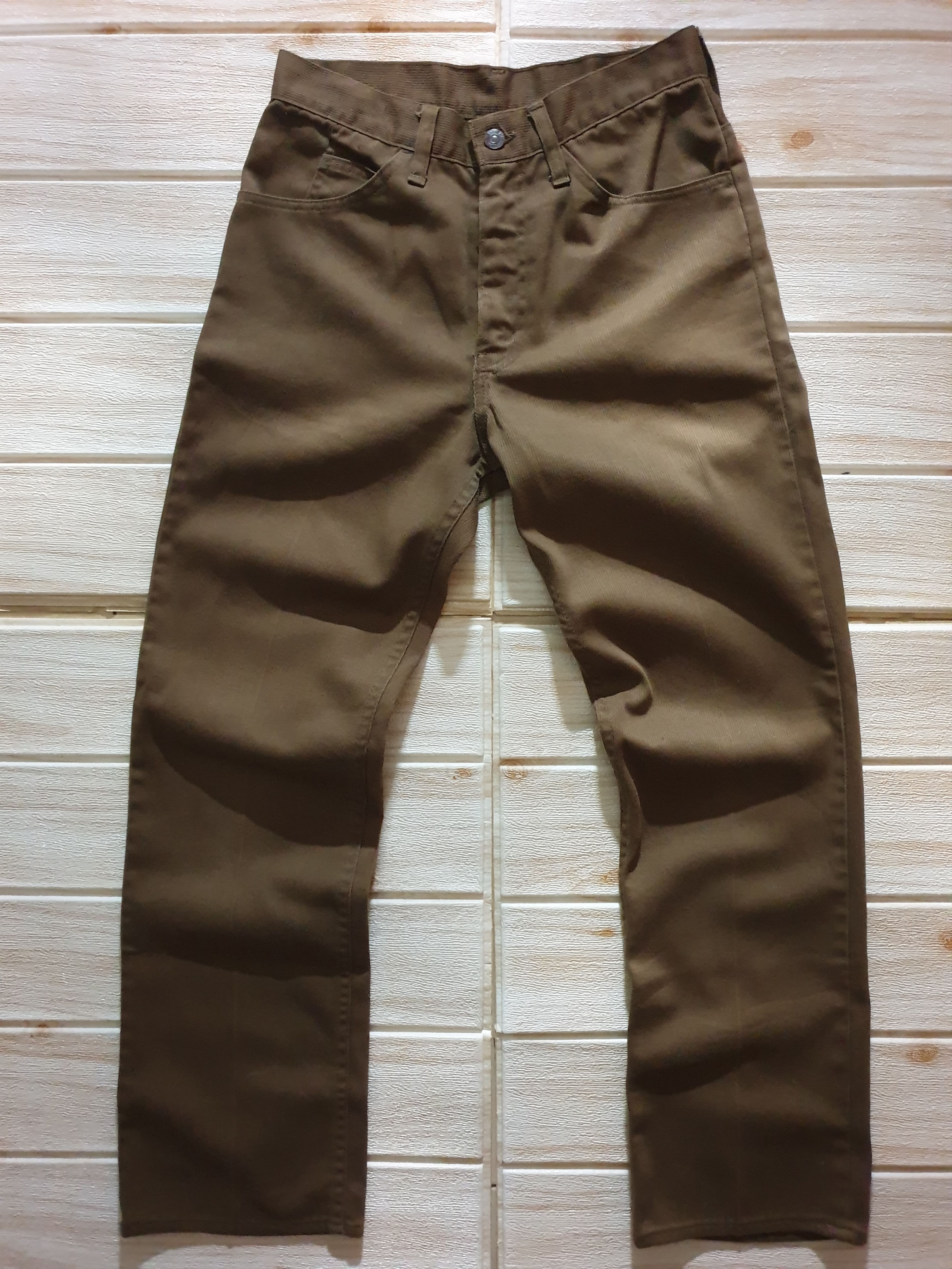 Levi's 💥Vintage levis big E star press cudroy pant Size US 27 - 1 Thumbnail