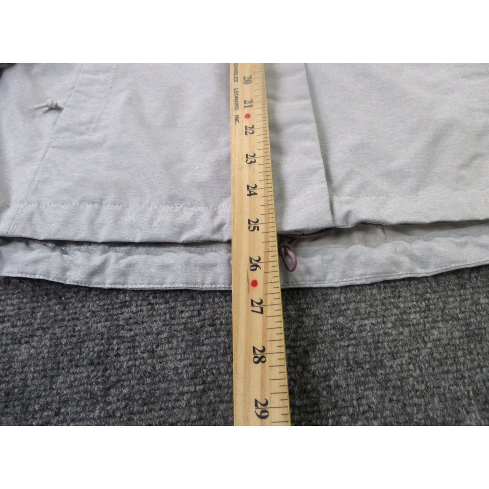 The North Face The North Face Jacket Women S Gray Dryvent Outdoor Windbreaker Mid-Length Zip Hooded Pockets Water Resistant Lined Fall Winter Regular Mens Girls Size S / US 4 / IT 40 - 4 Thumbnail