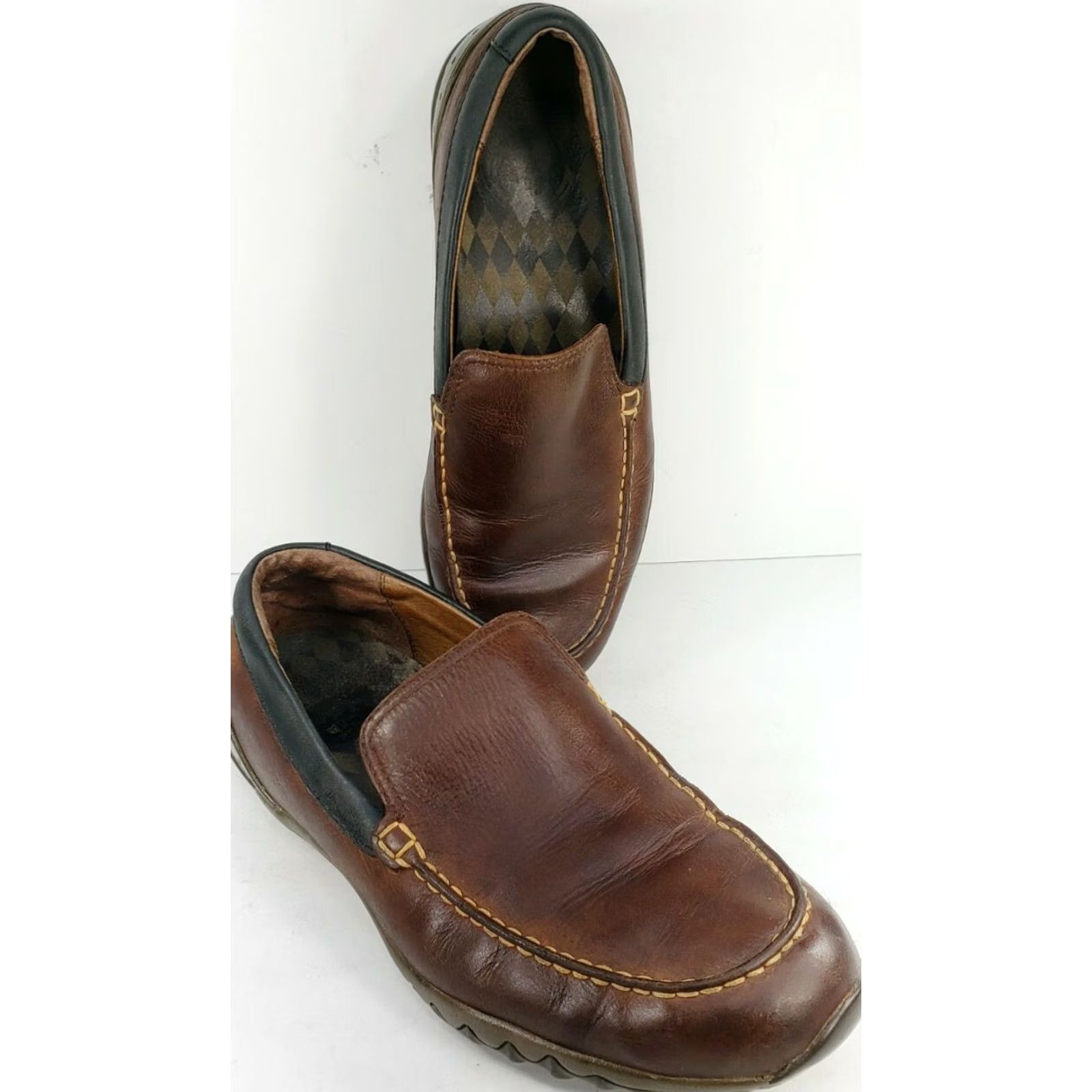 Merrell Merrell Men's Moc Toe Loafer Slip On Brown Leather Insole J73279 Size 9M Casual Workwear Outdoor Lifestyle Leather Upper Insole Material Leather Size US 9 / EU 42 - 6 Thumbnail