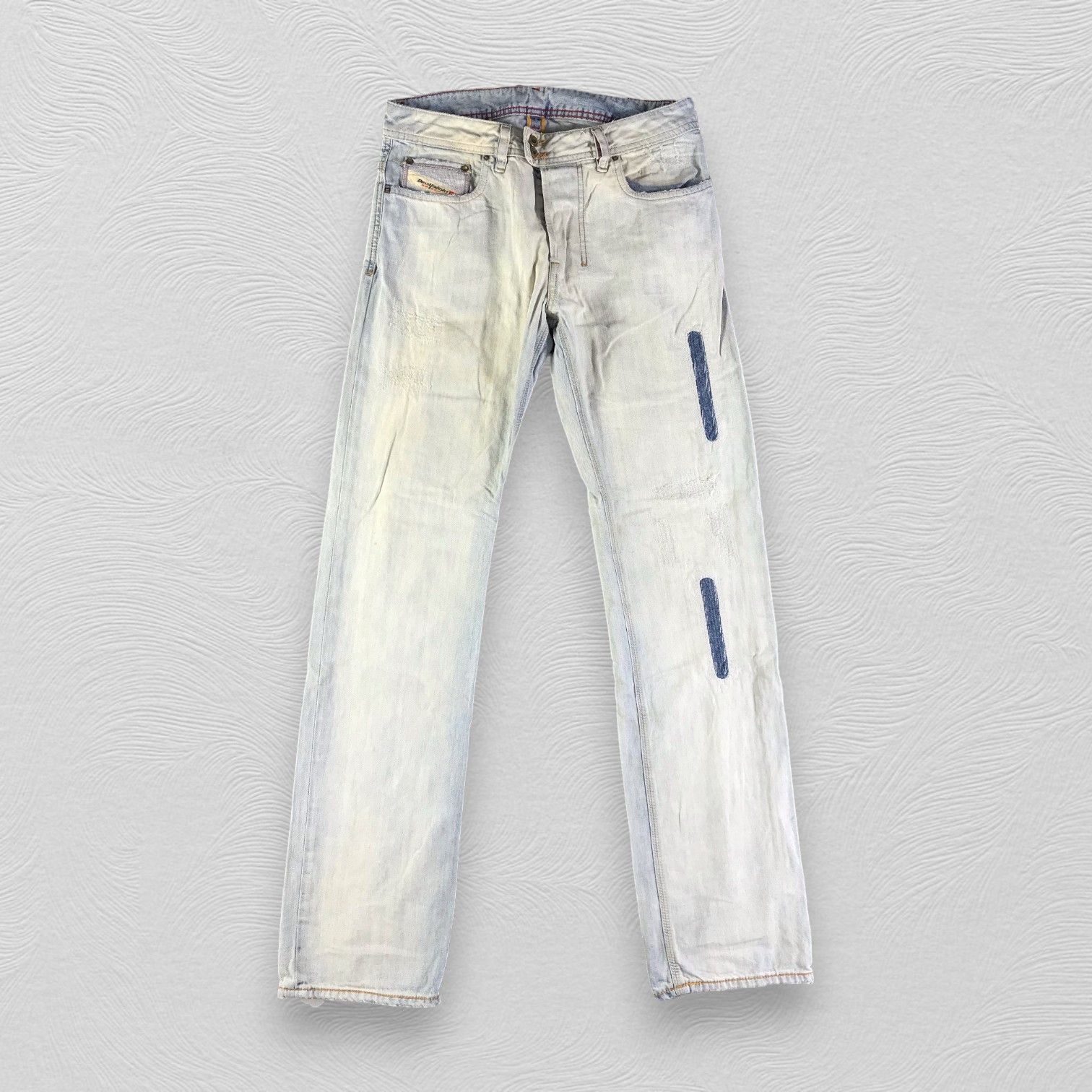 Diesel Diesel Jeans Faded Blue Denim KJ2467 Size US 30 / EU 46 - 1 Thumbnail